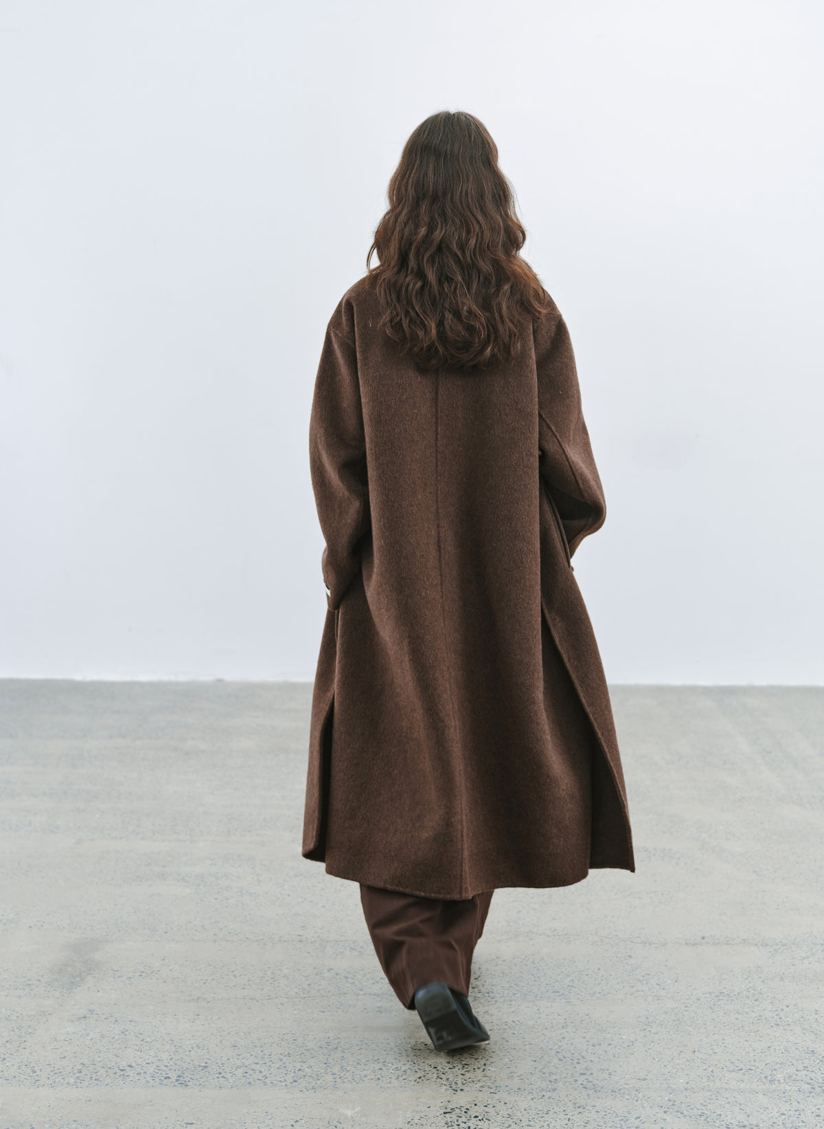 MULTI PATCH SCARF COAT