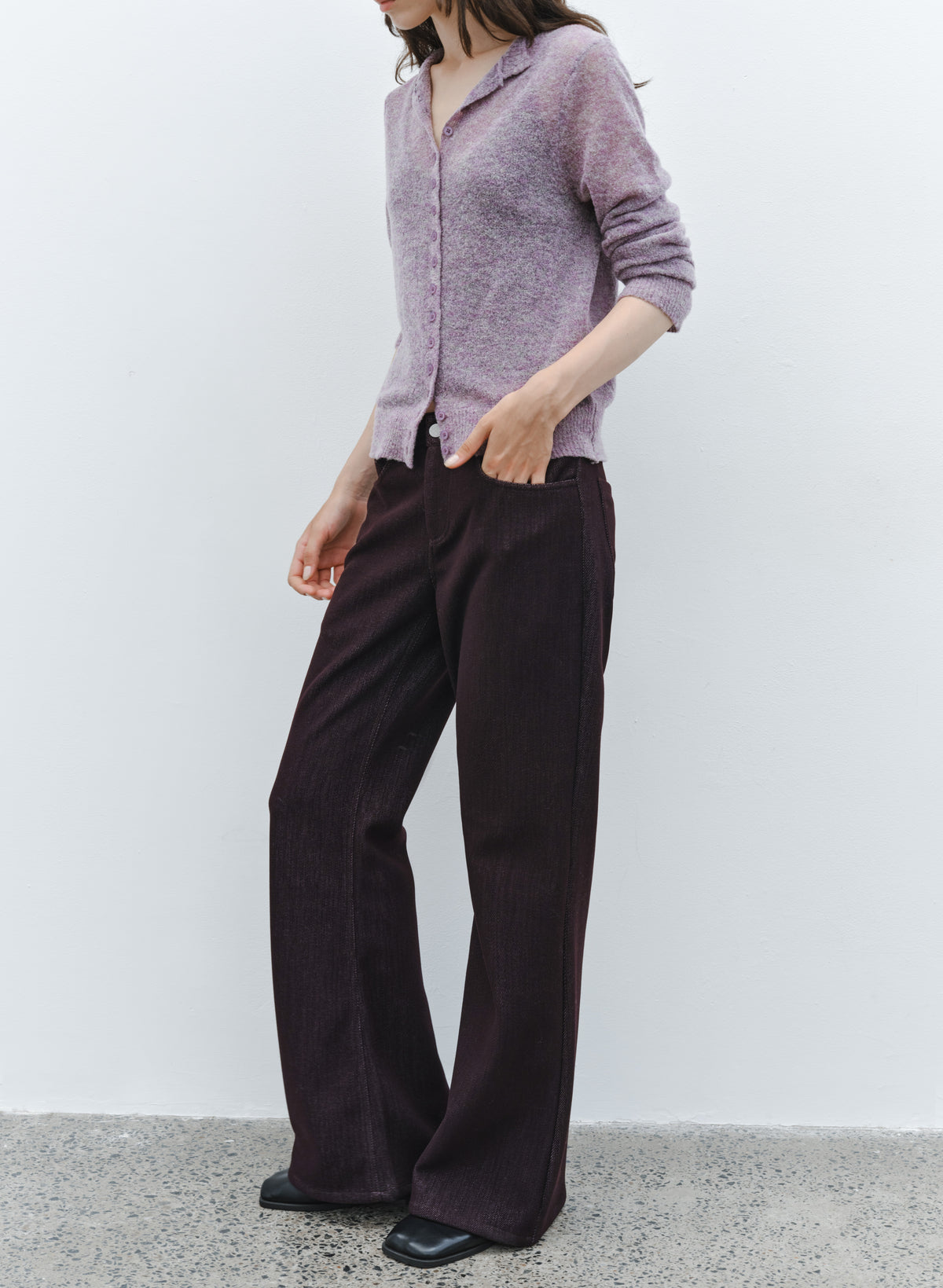 FLARE FIT COLOR PANTS