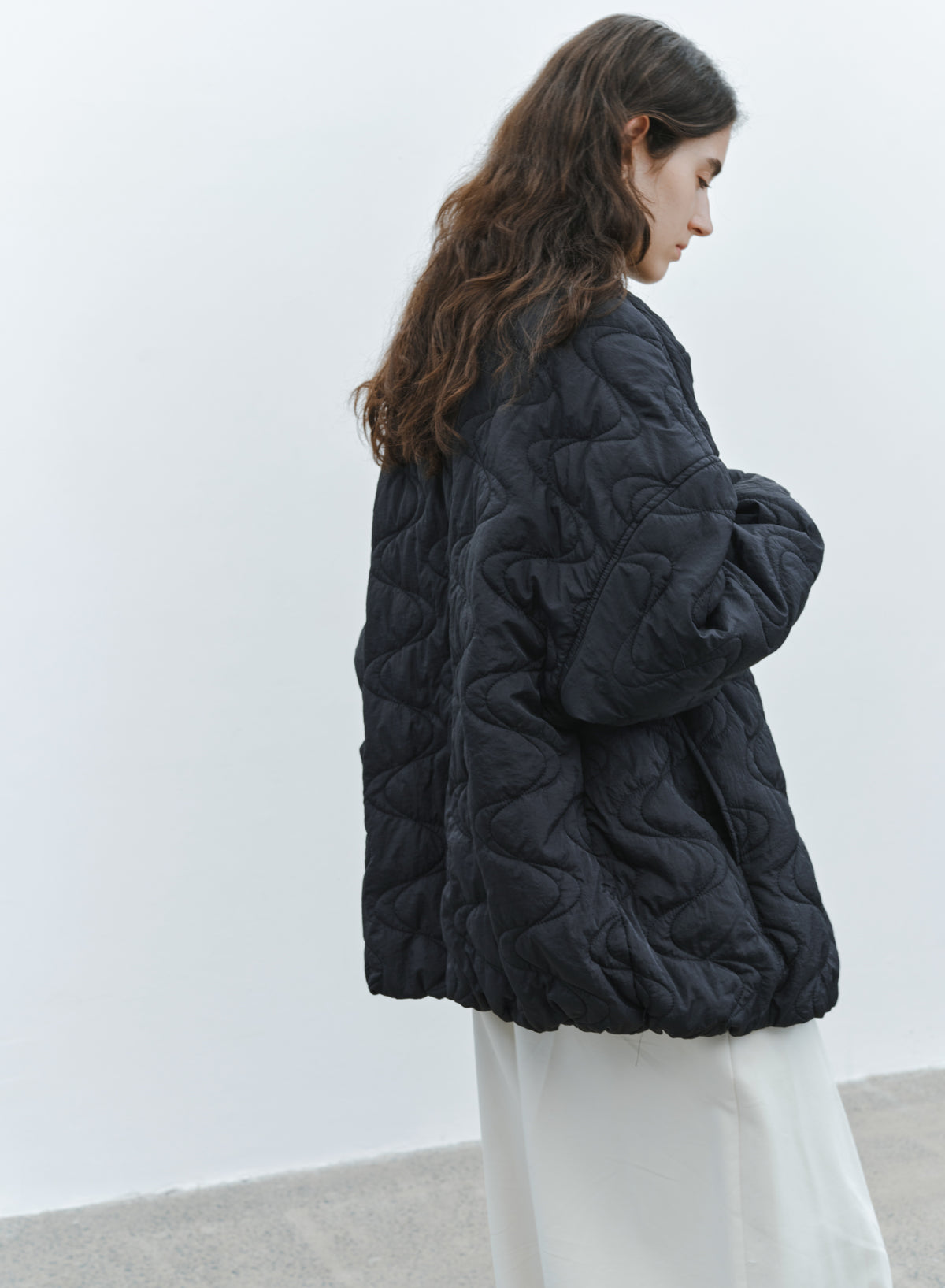 WATER WAVE QUILTING BLOUSON