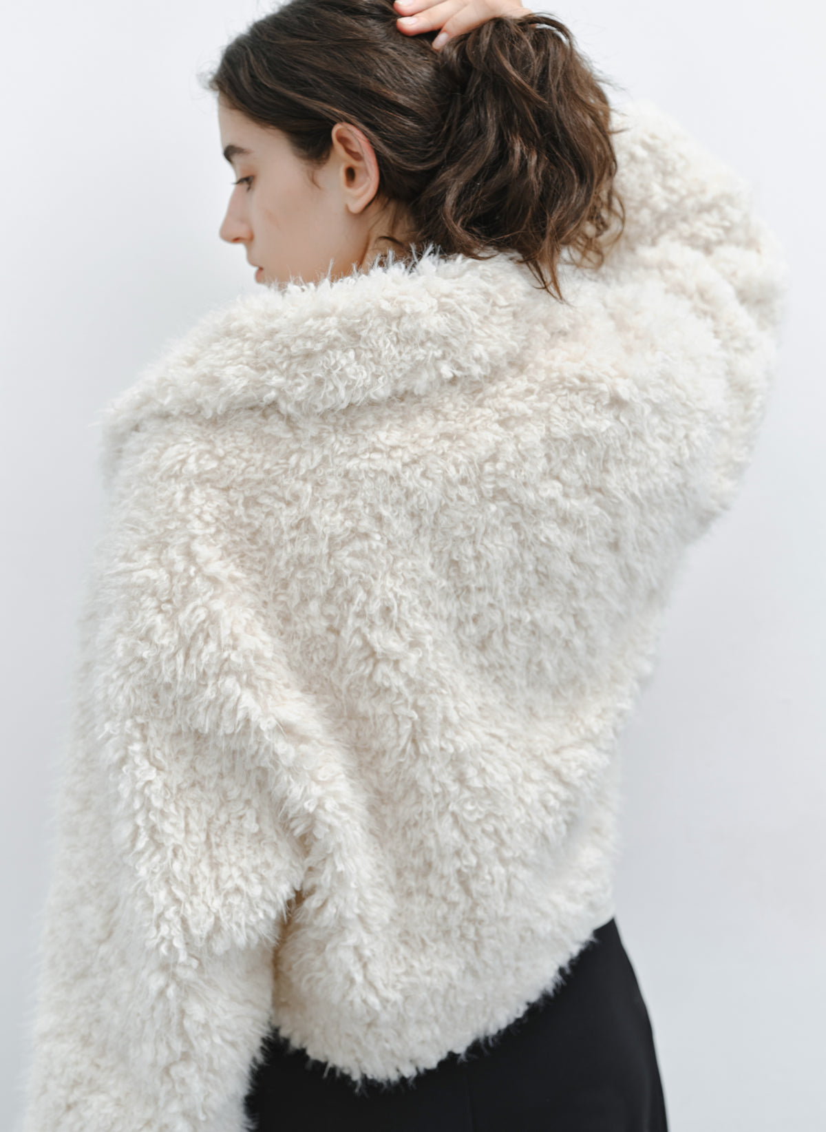ZIP FUR SHORT JACKET