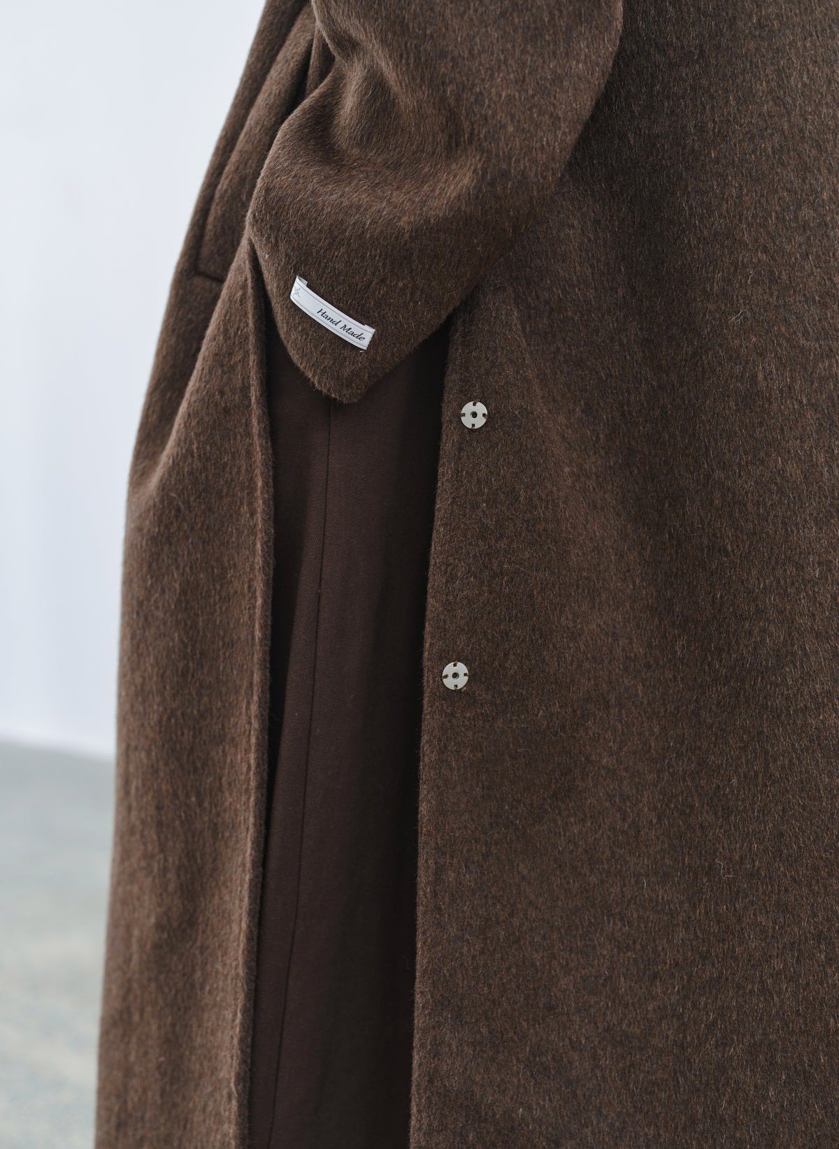 MULTI PATCH SCARF COAT