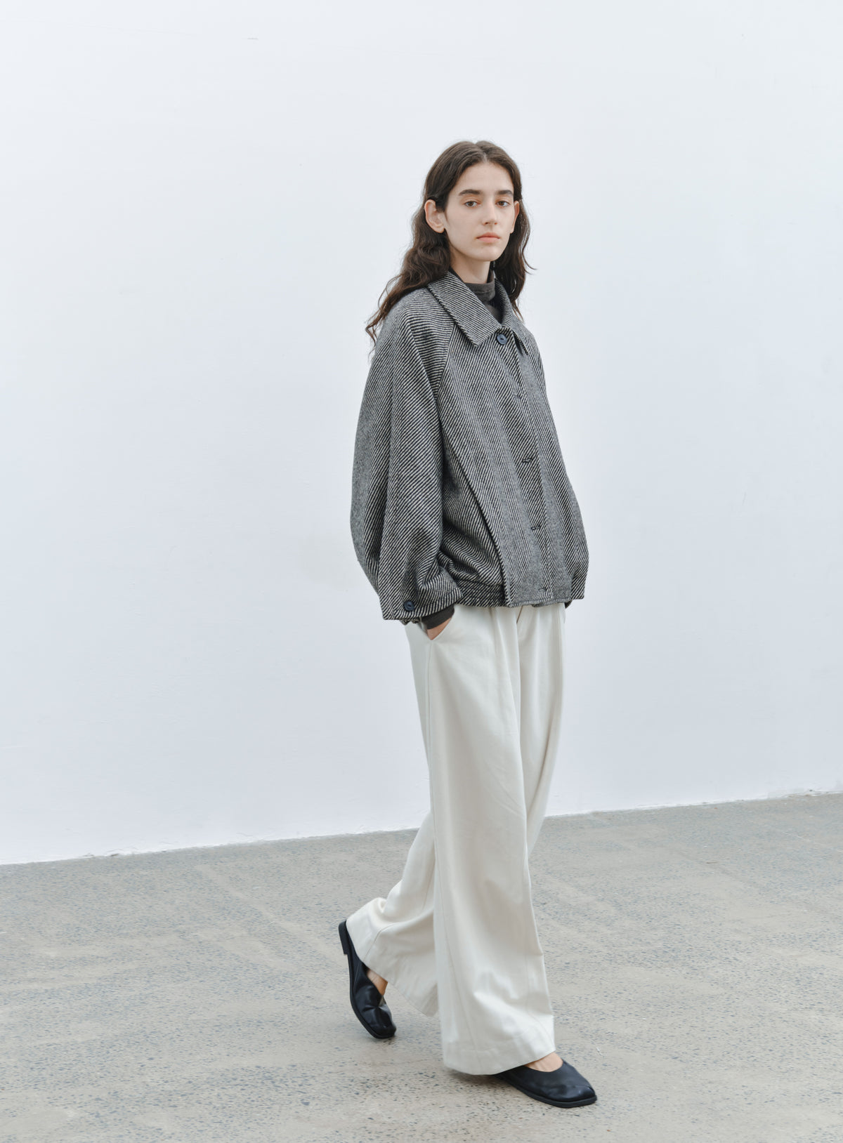 FULL STRIPE WARM JACKET