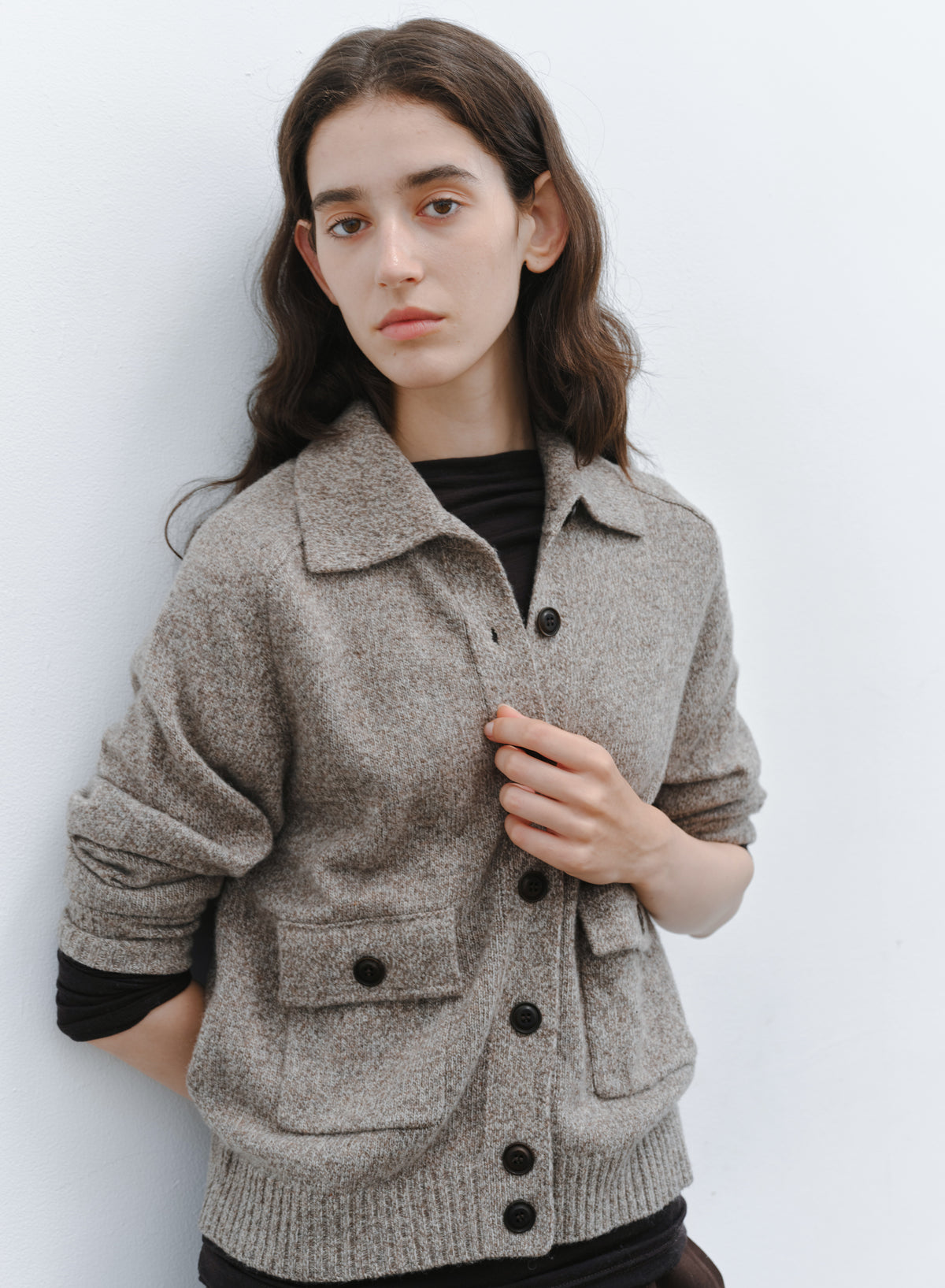 WARM TONE KNIT CARDIGAN