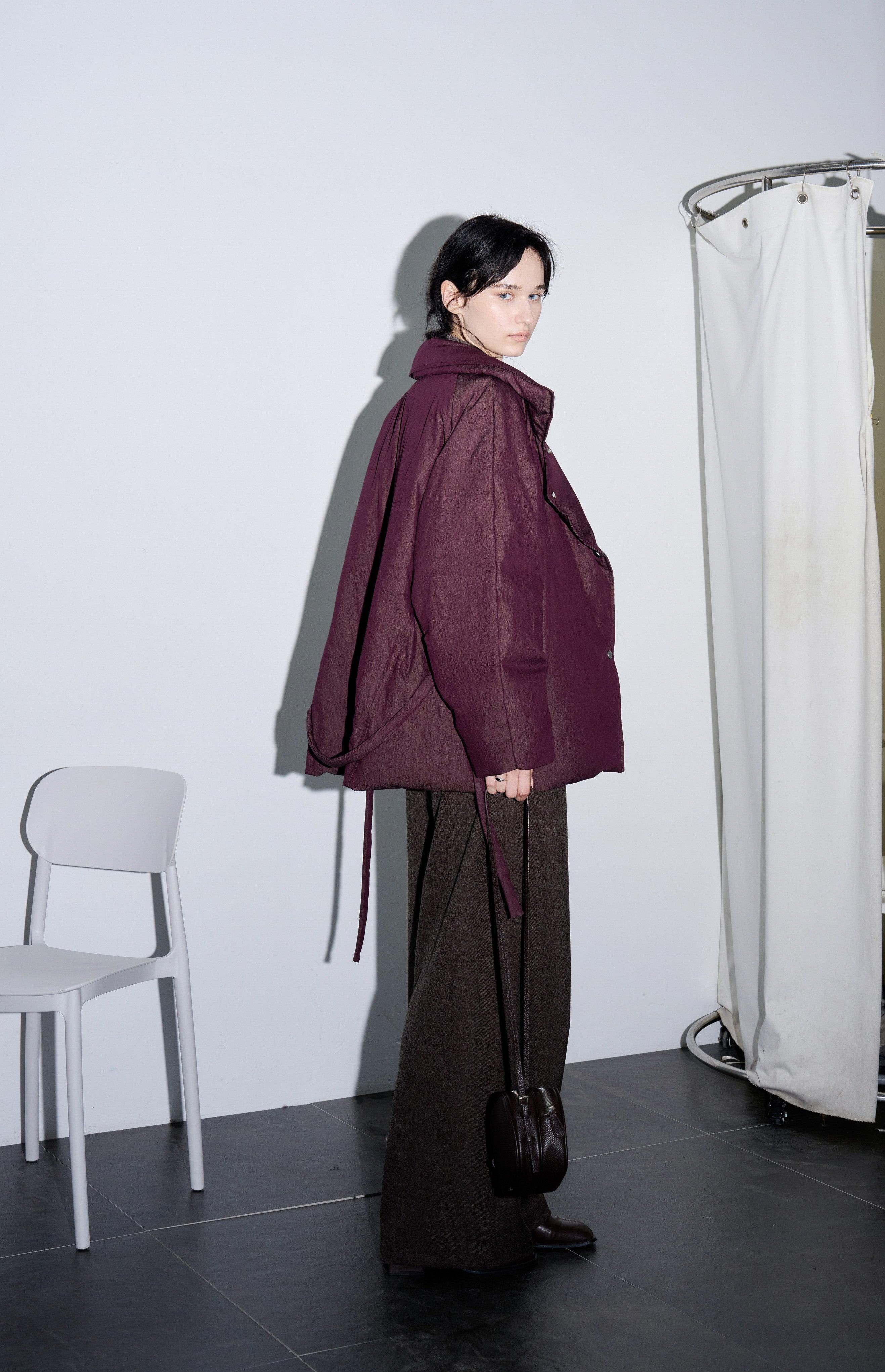 EDGE COLOR LAPEL DOWN / 엣지 컬러 라펠 다운