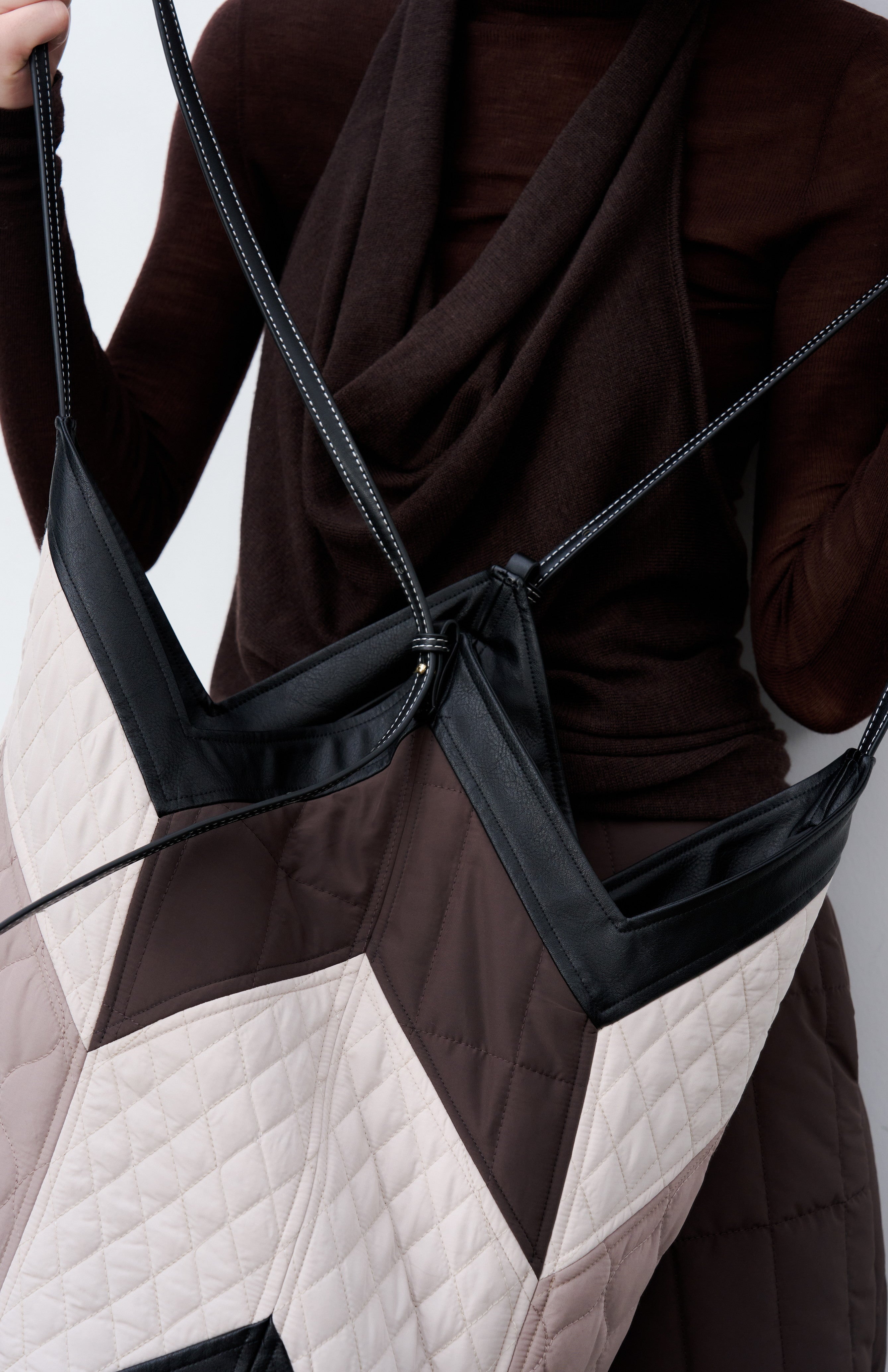 PATCHWORK COLOR QUILTED BAG / パッチワークカラーキルティングバッグ