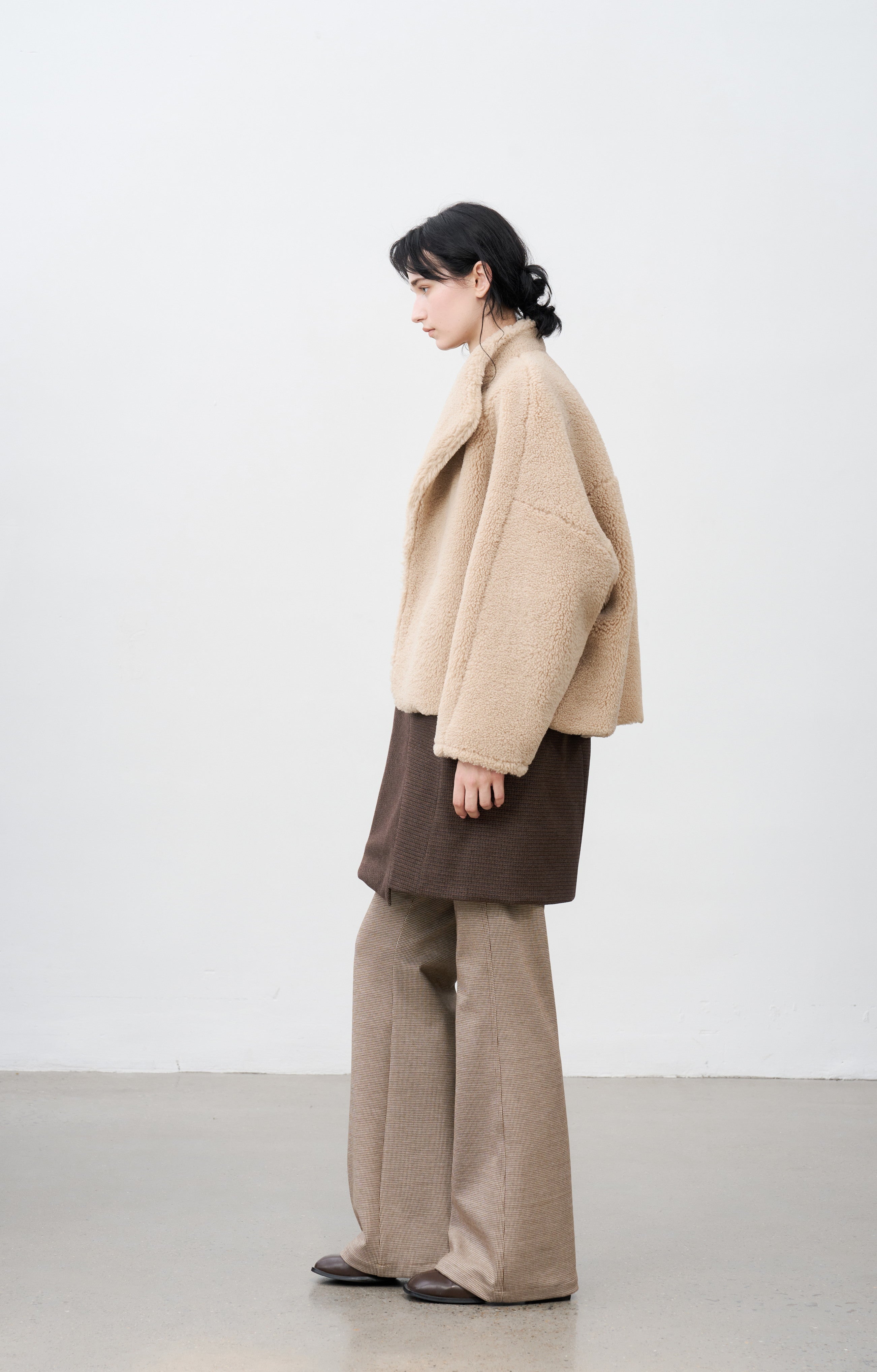 WARM LAPEL BOA JACKET / ウォームラペルボアジャケット