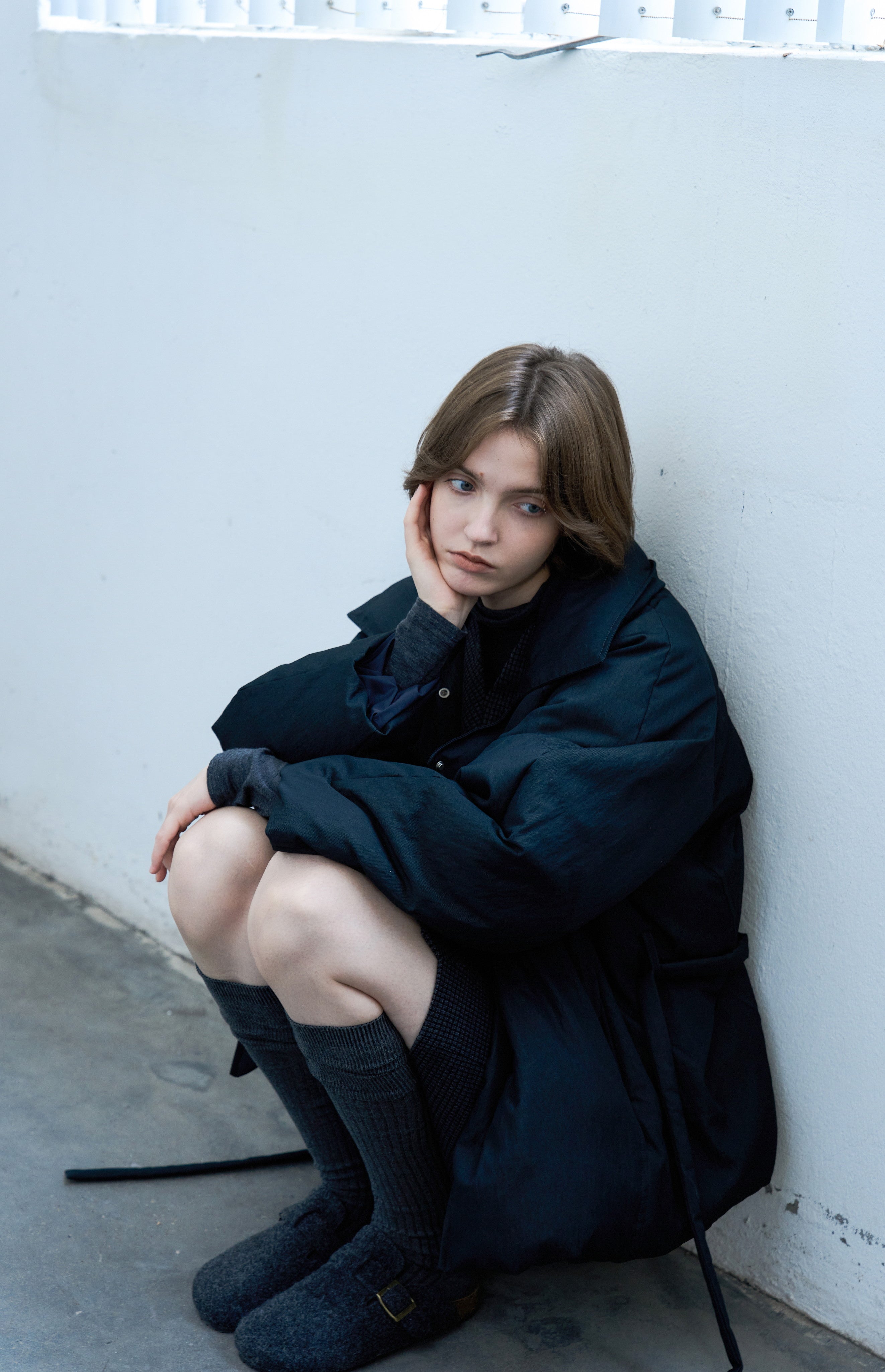 EDGE COLOR LAPEL DOWN / 엣지 컬러 라펠 다운