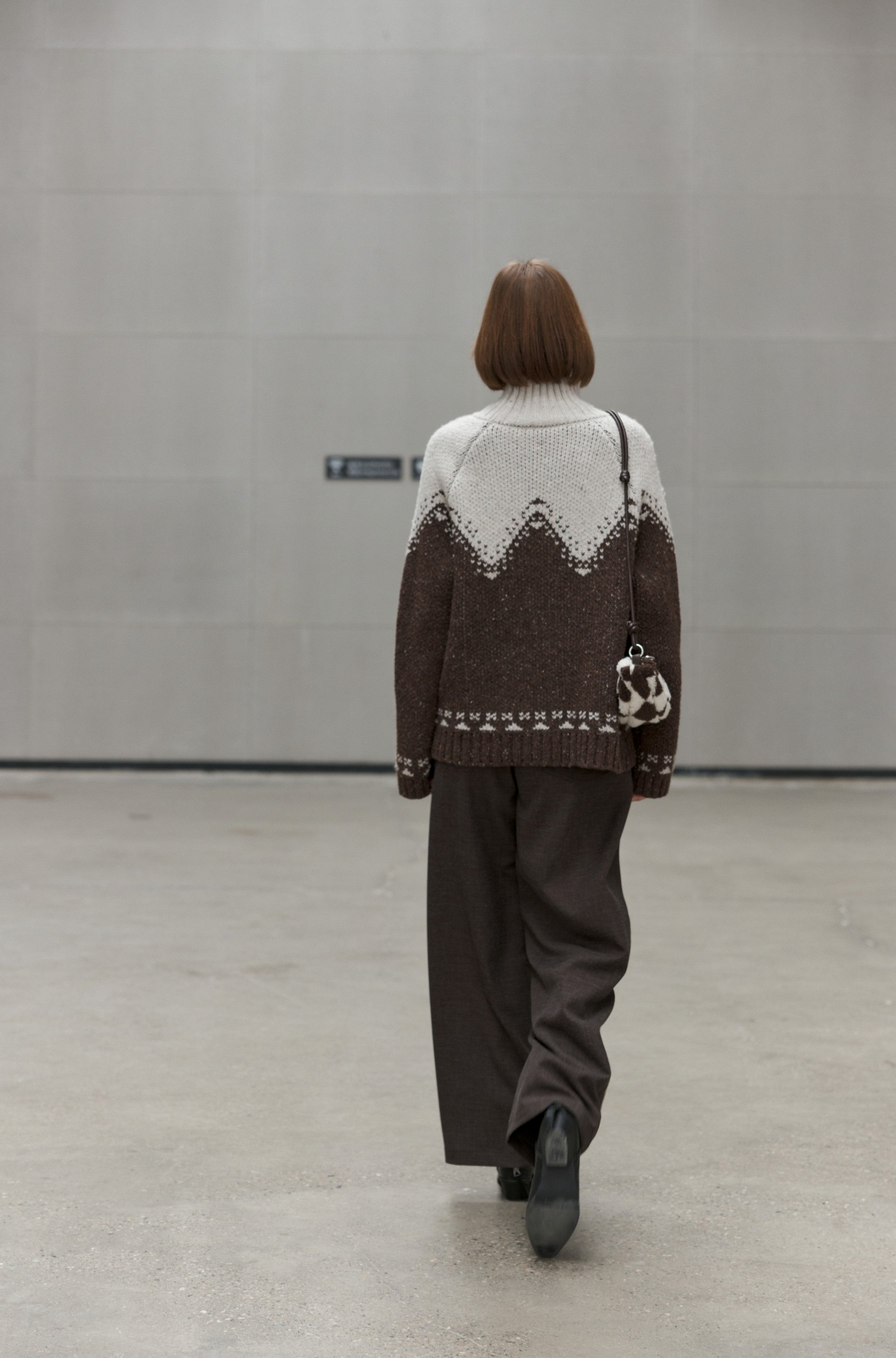 HIGH NECK MAILLARD SWEATER / ハイネックメイラードセーター