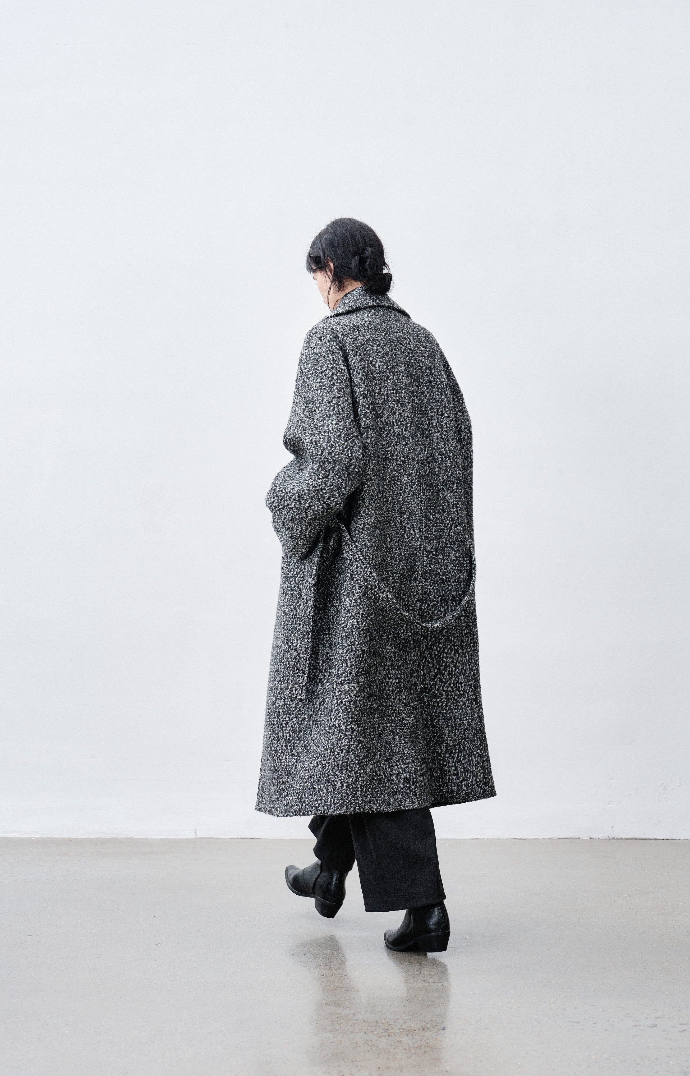 MORSE DOT WOOL COAT / 몰스닷 울 코트
