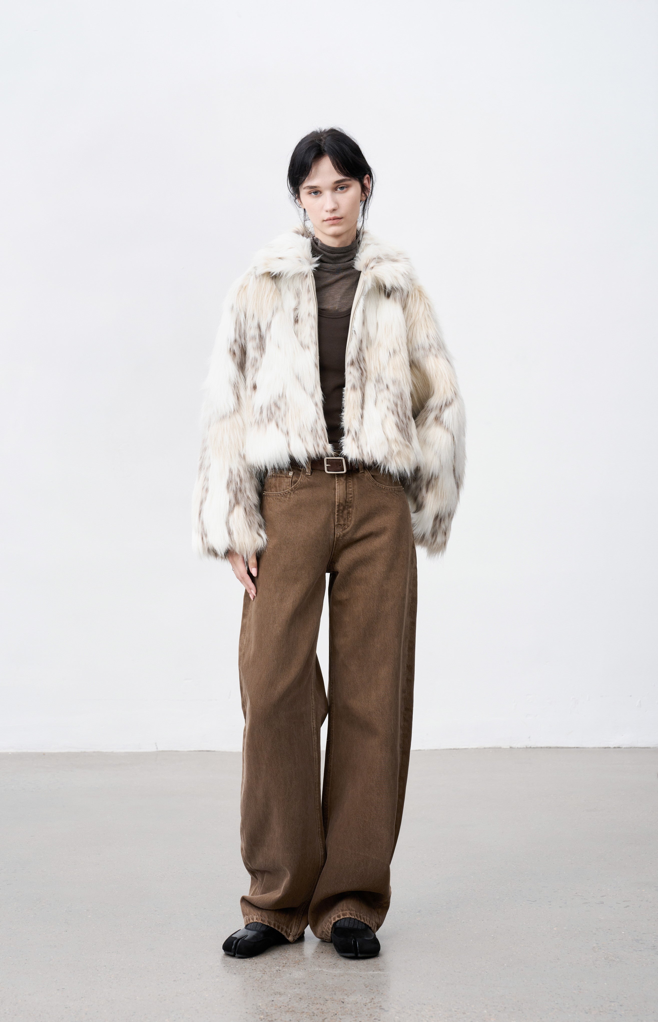 MULTI TONE FUR JACKET / マルチトーンファージャケット