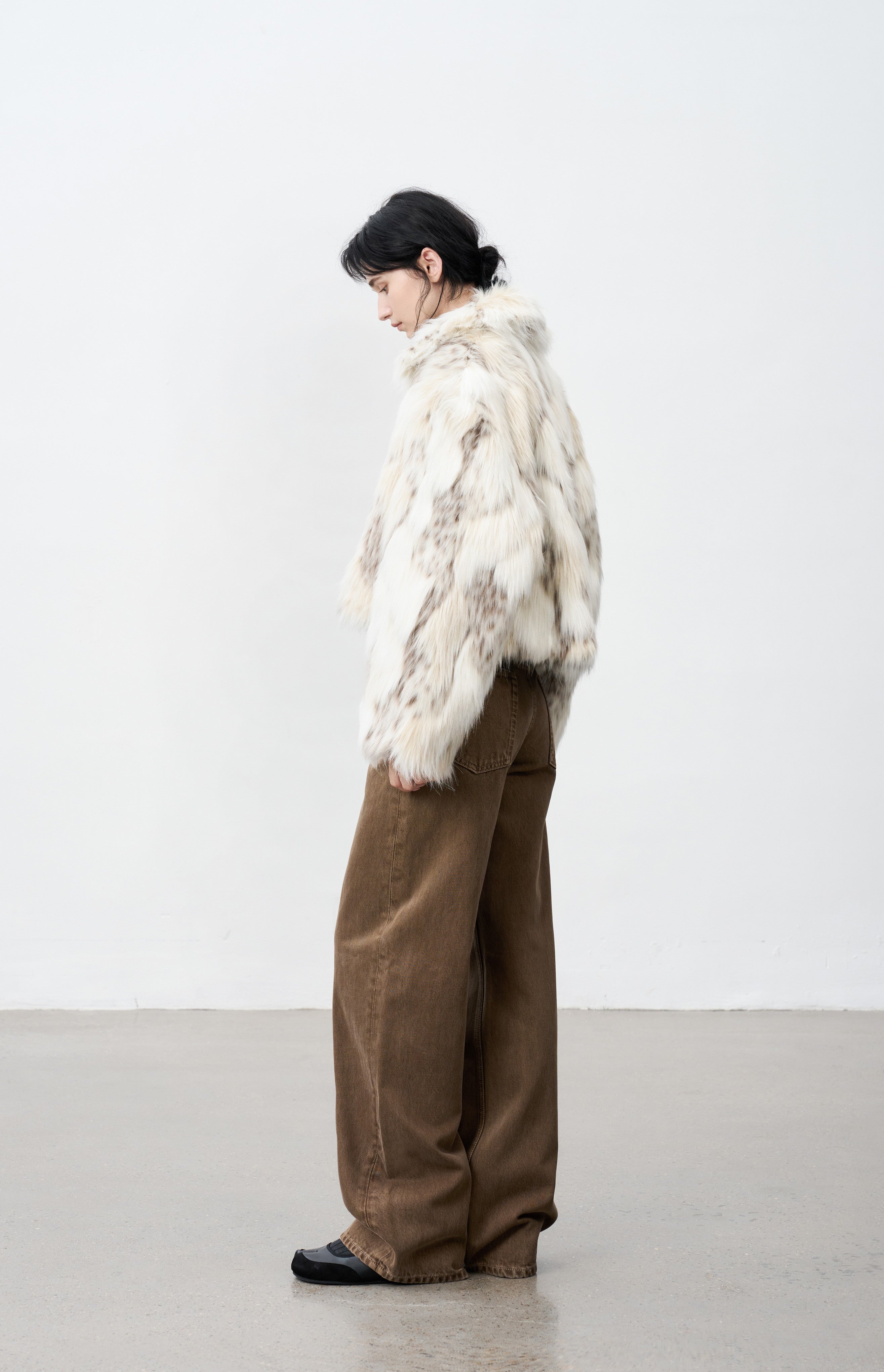 MULTI TONE FUR JACKET / マルチトーンファージャケット