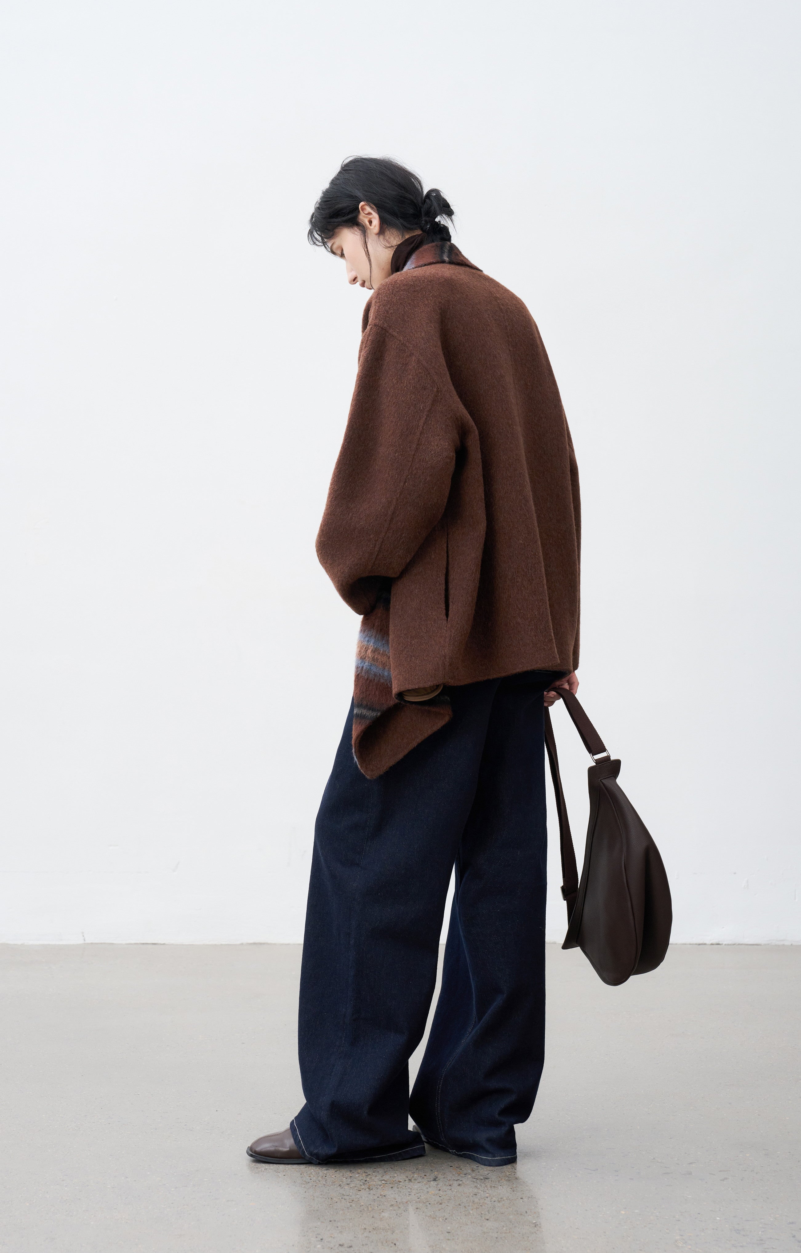 REVERSIBLE COLOR FLARE COAT / 리버시블 컬러 플레어 코트