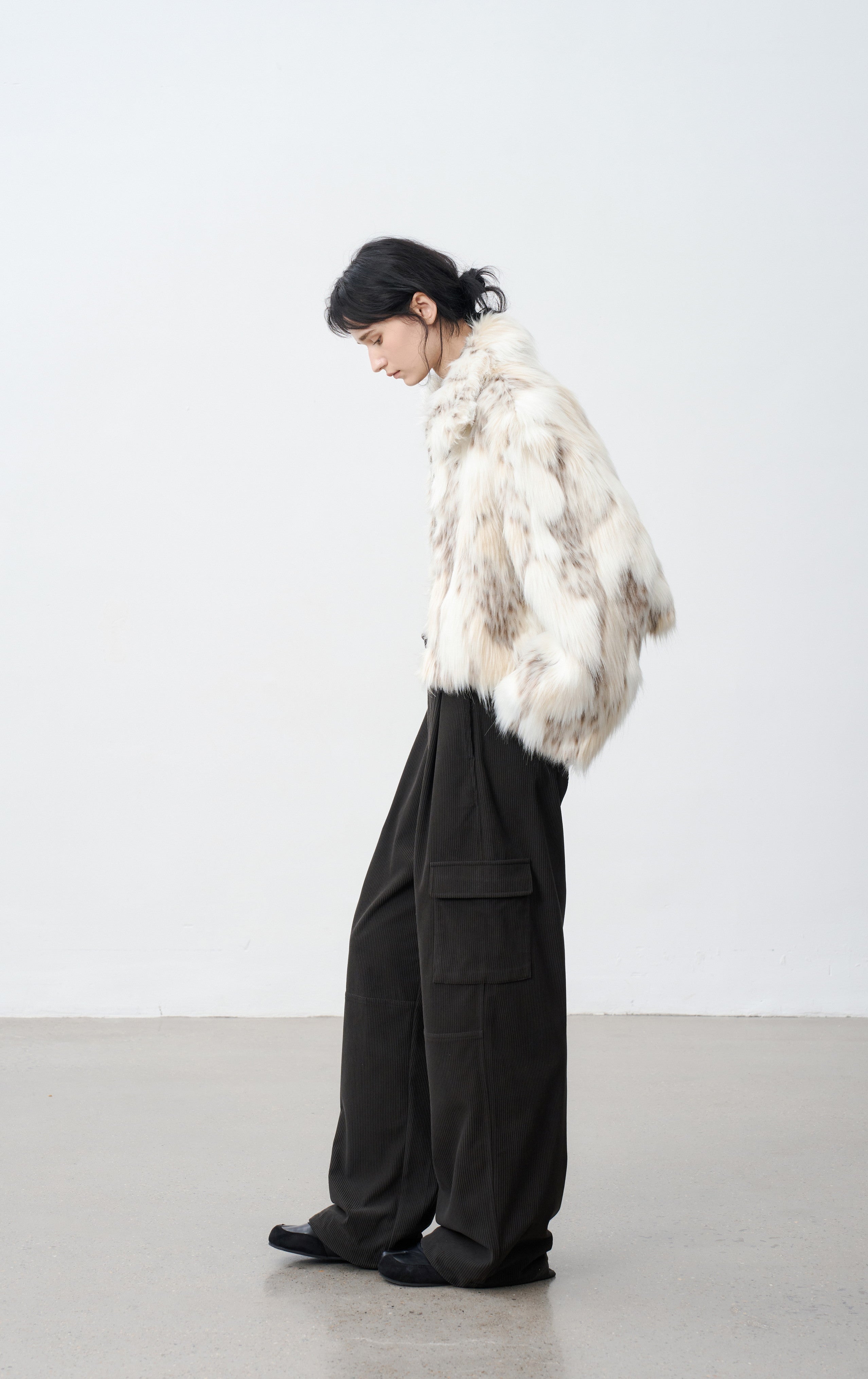MULTI TONE FUR JACKET / マルチトーンファージャケット