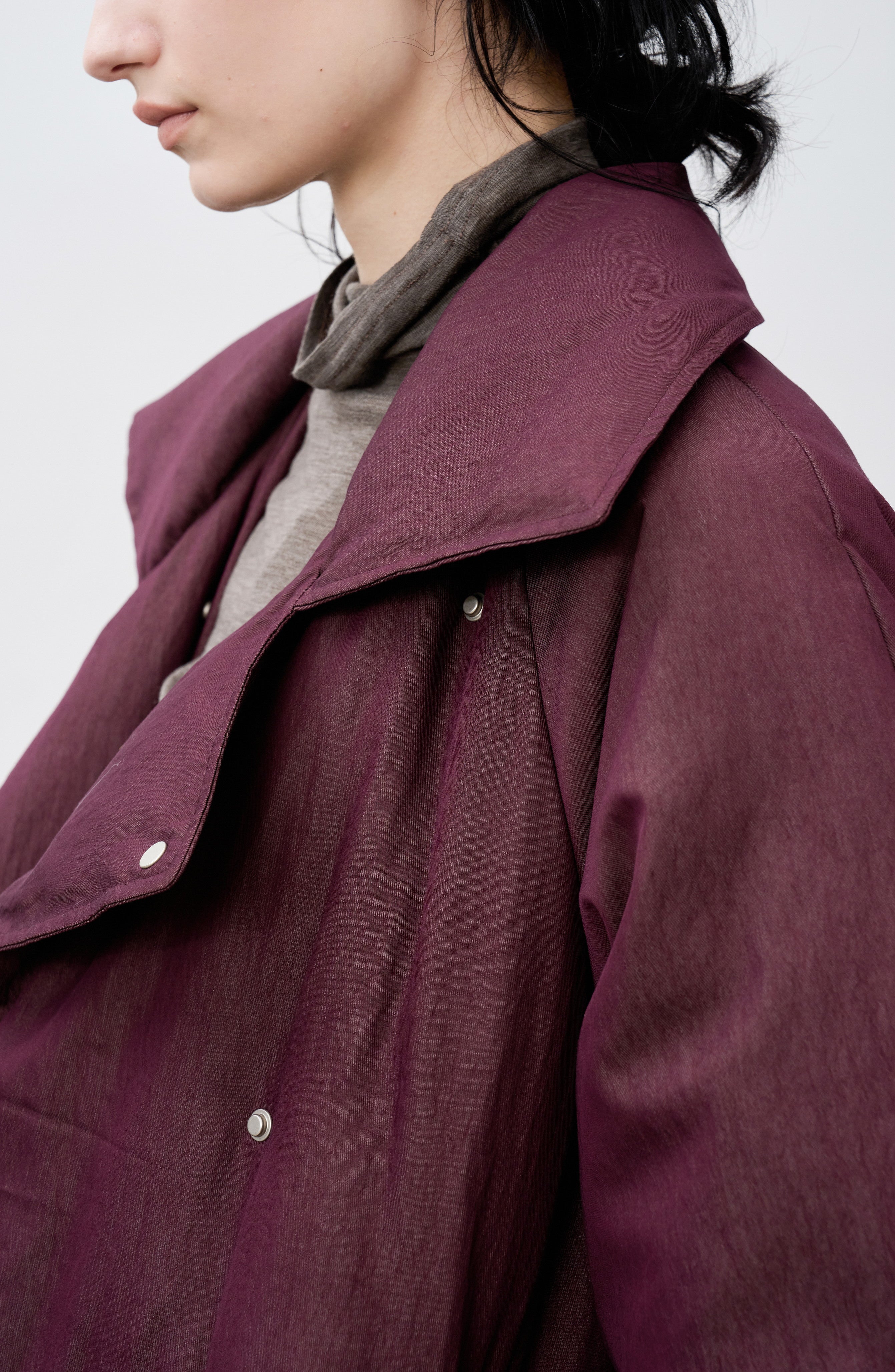 EDGE COLOR LAPEL DOWN / 엣지 컬러 라펠 다운