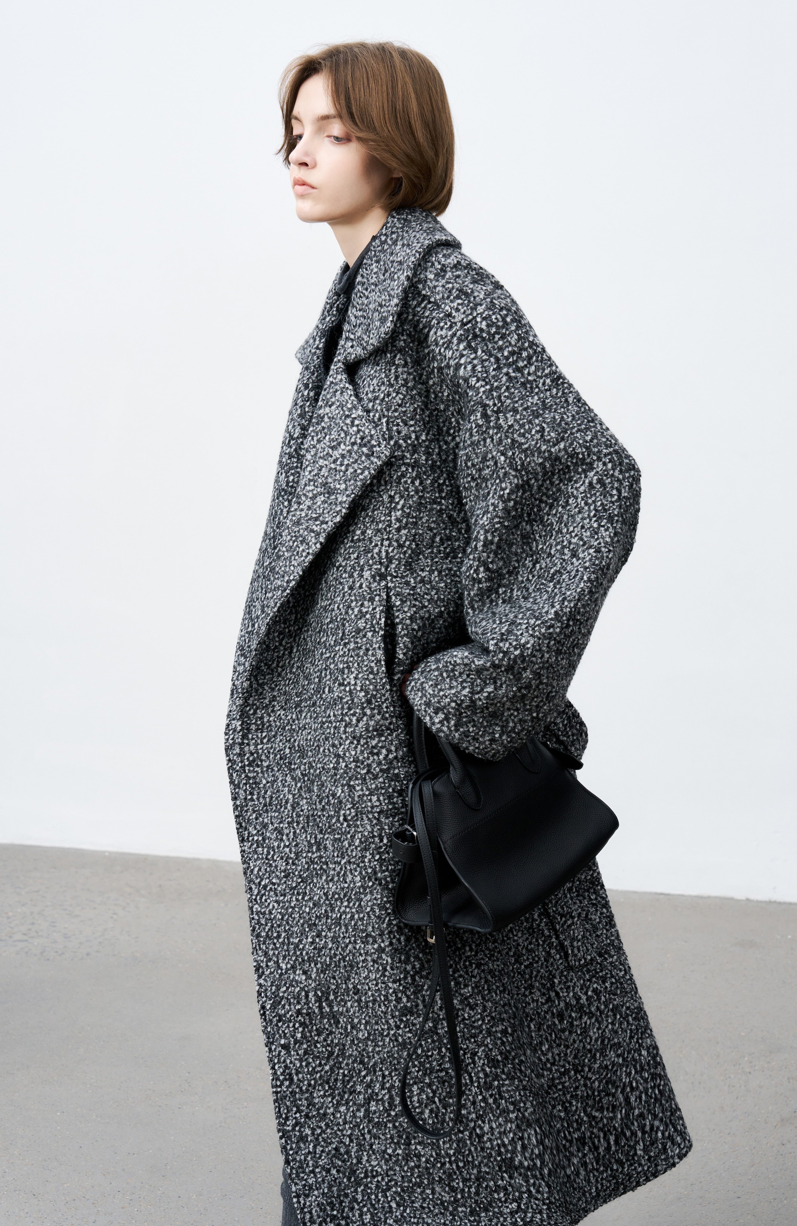 MORSE DOT WOOL COAT / 몰스닷 울 코트