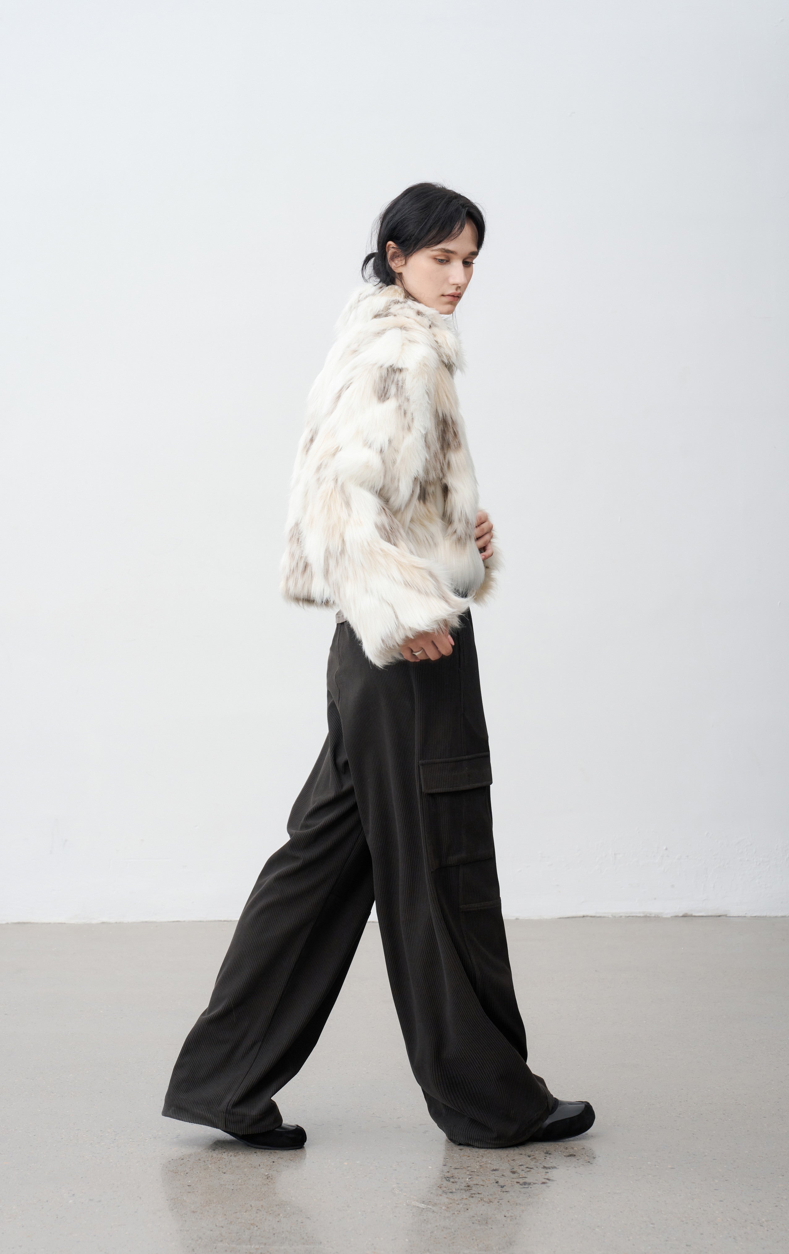 MULTI TONE FUR JACKET / マルチトーンファージャケット