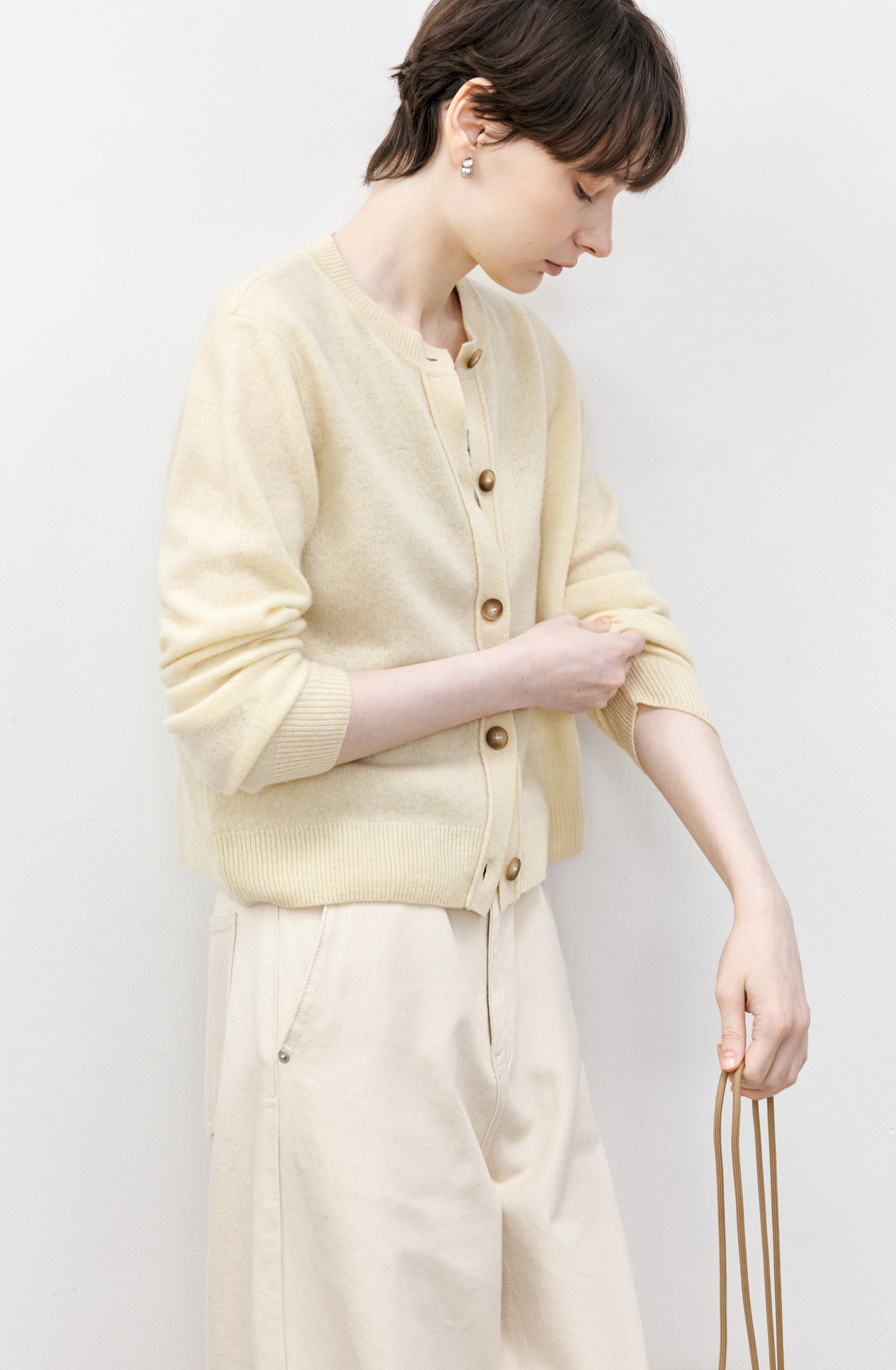 BASIC SOFT WOOL CARDIGAN / ベーシックソフトウールカーディガン