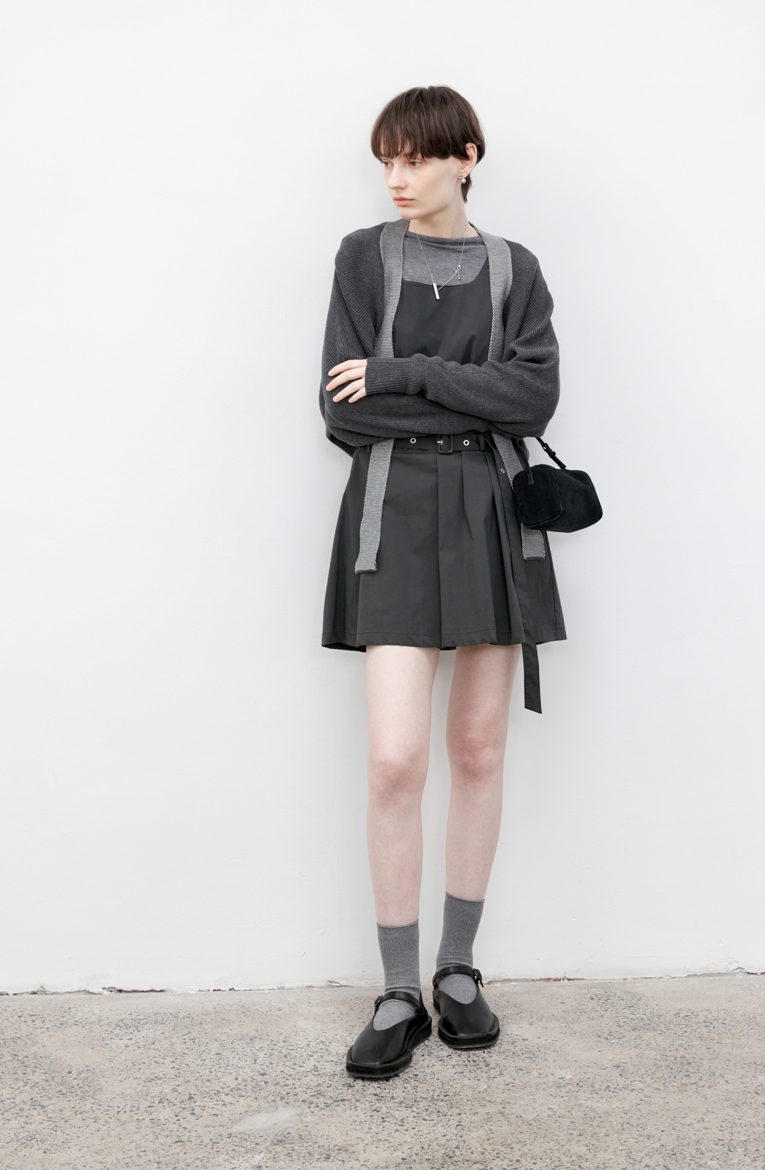 BELT MARK SHORT DRESS / ベルトマークショートワンピース