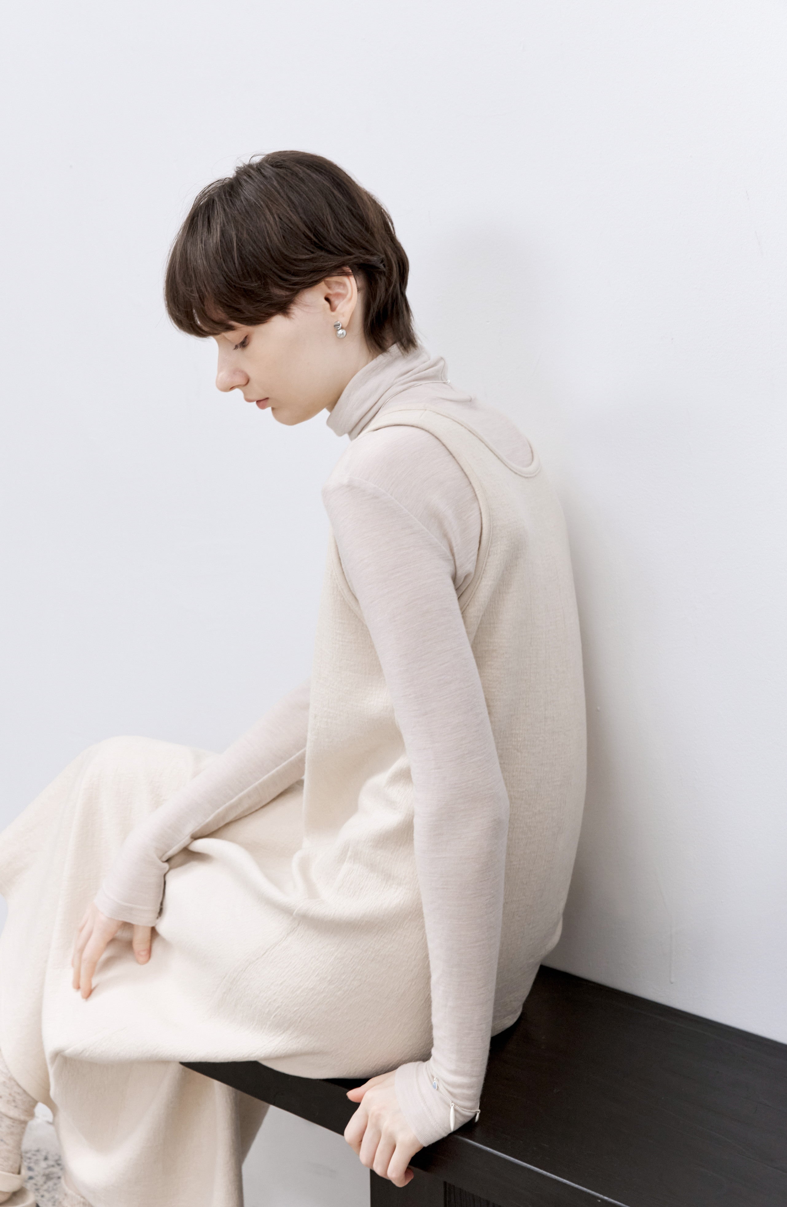 TURTLENECK WOOL SWEATER / タートルネックウールセーター