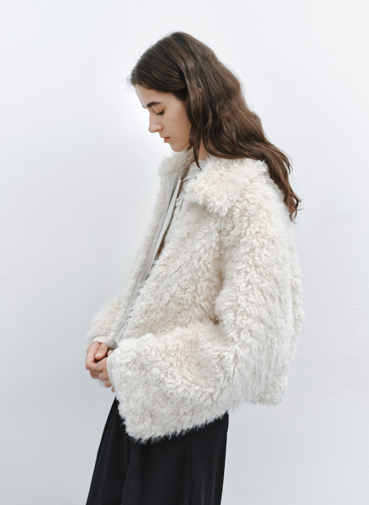 ZIP FUR SHORT JACKET