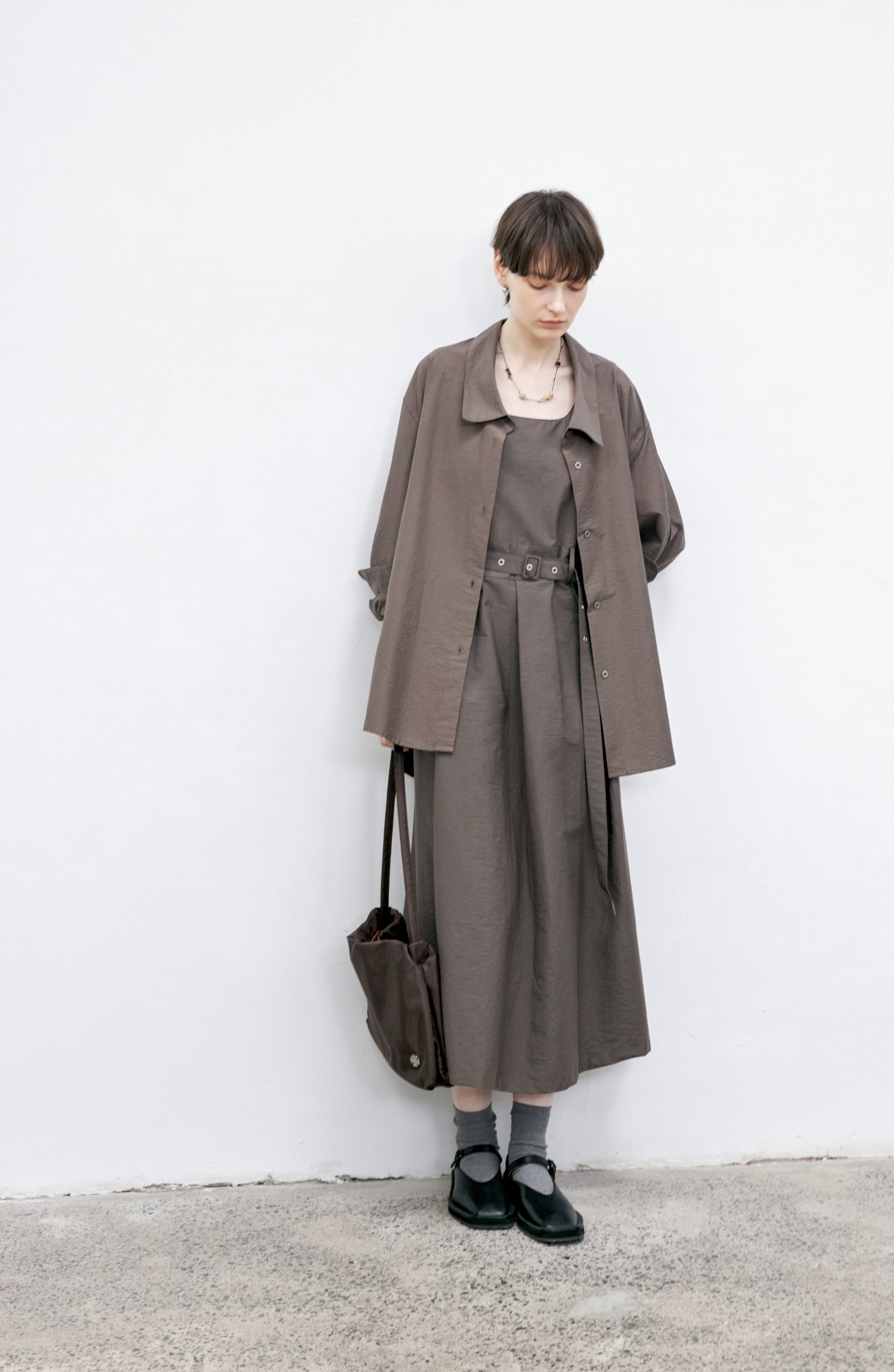 SLEEVE STITCH LOOSE SHIRT / スリーブステッチルーズシャツ