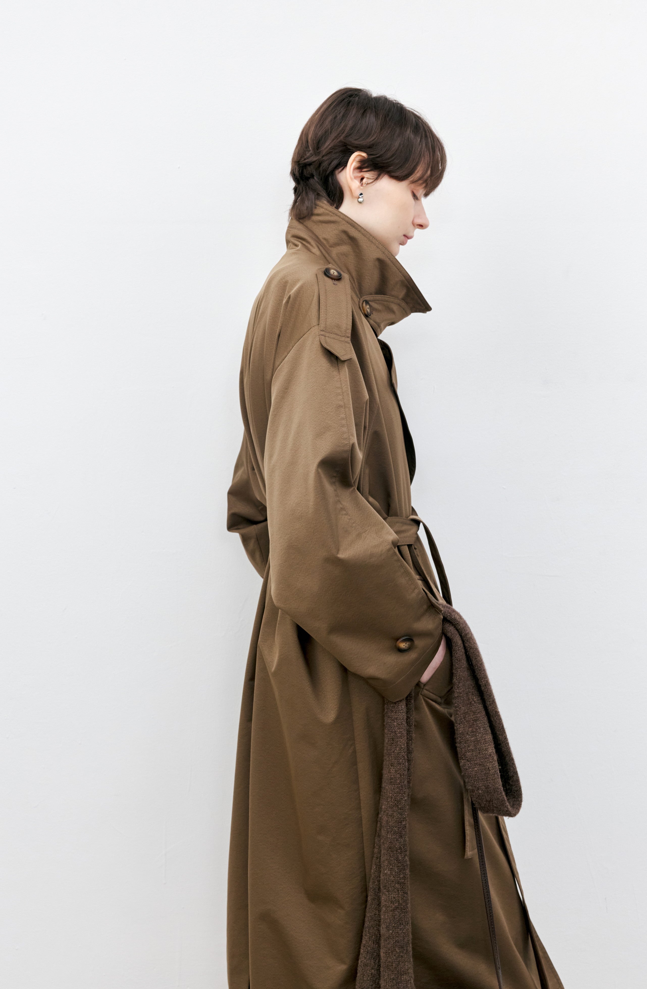 CLASSIC EPAULET TRENCH / クラシックエポレットトレンチ