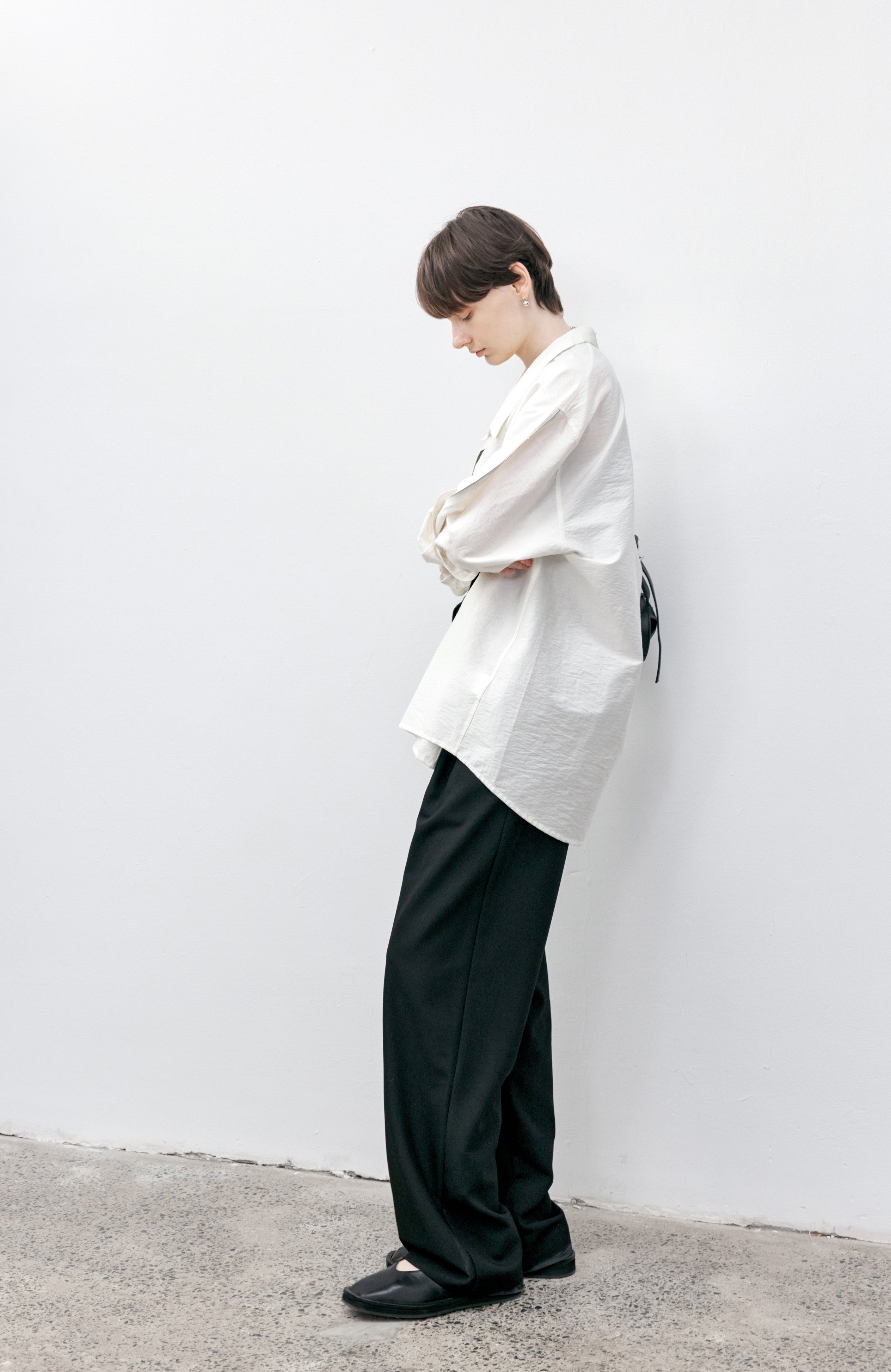 SLEEVE STITCH LOOSE SHIRT / スリーブステッチルーズシャツ