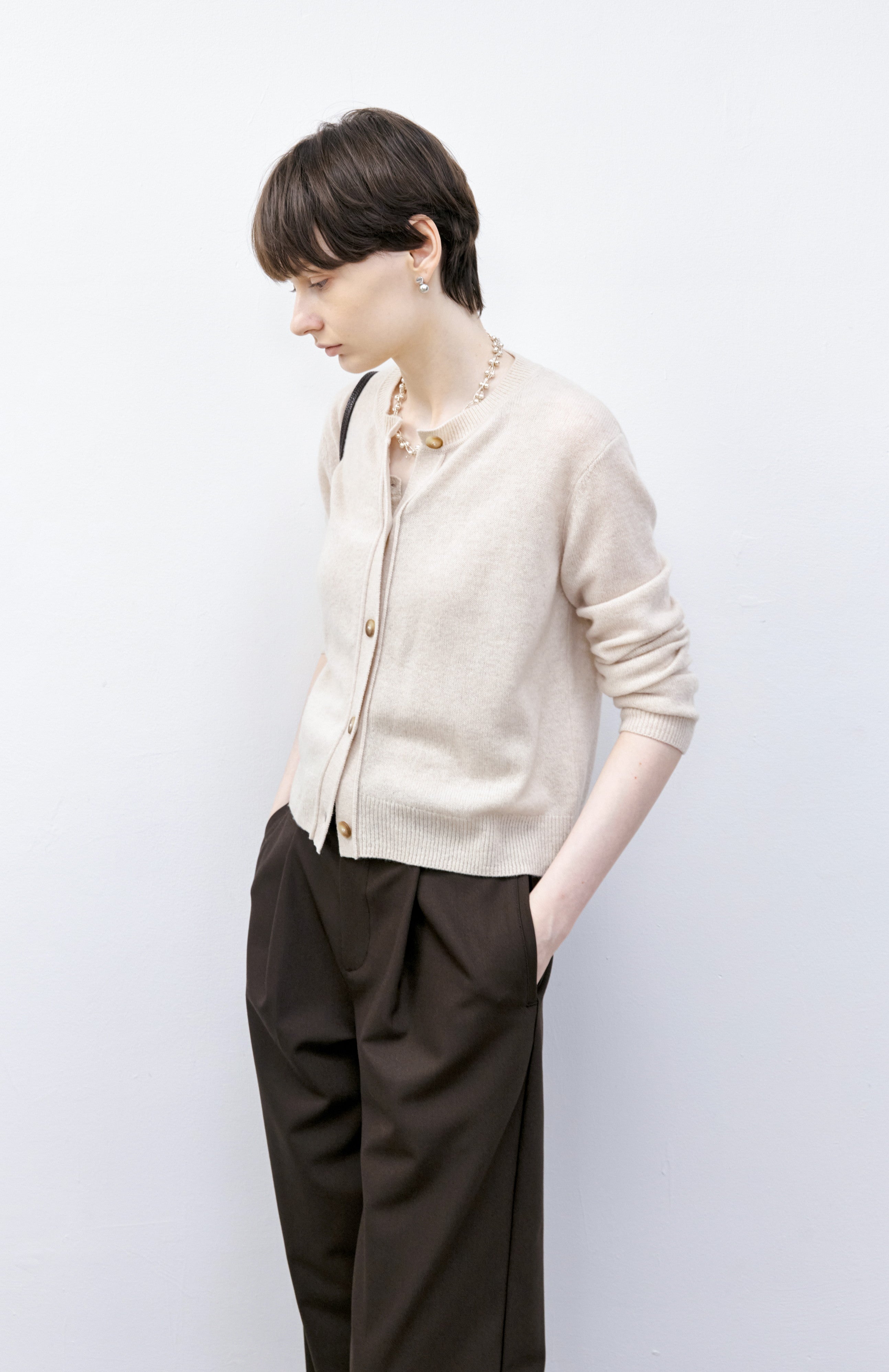 BASIC SOFT WOOL CARDIGAN / ベーシックソフトウールカーディガン