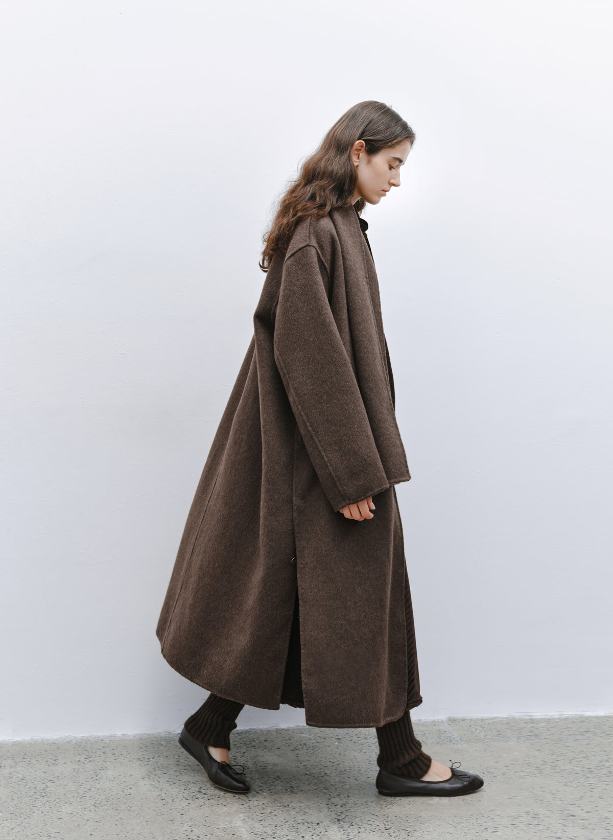 MULTI PATCH SCARF COAT