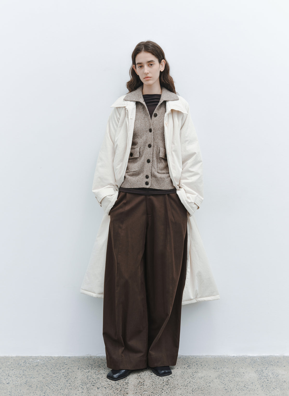 WARM TONE KNIT CARDIGAN