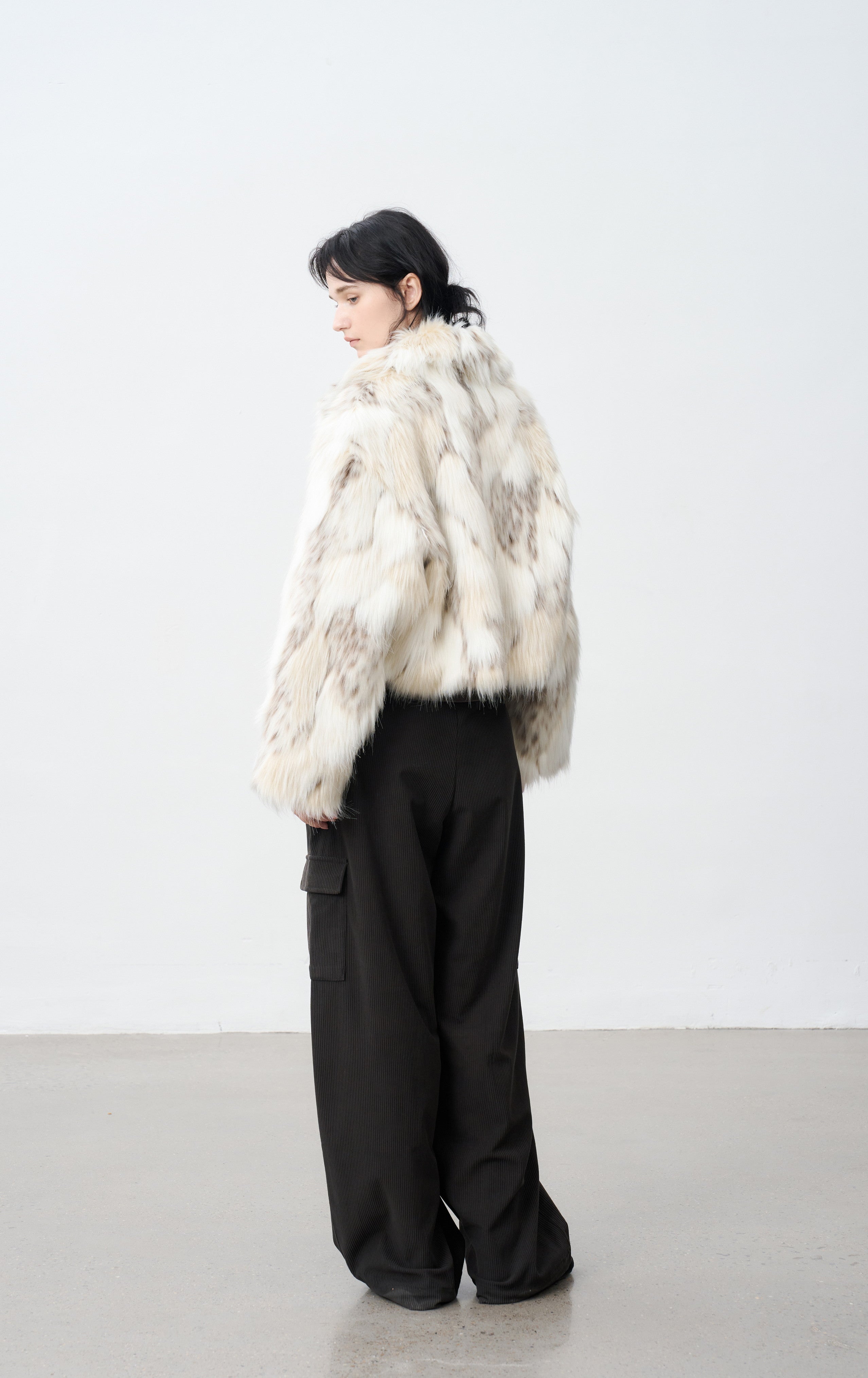 MULTI TONE FUR JACKET / マルチトーンファージャケット