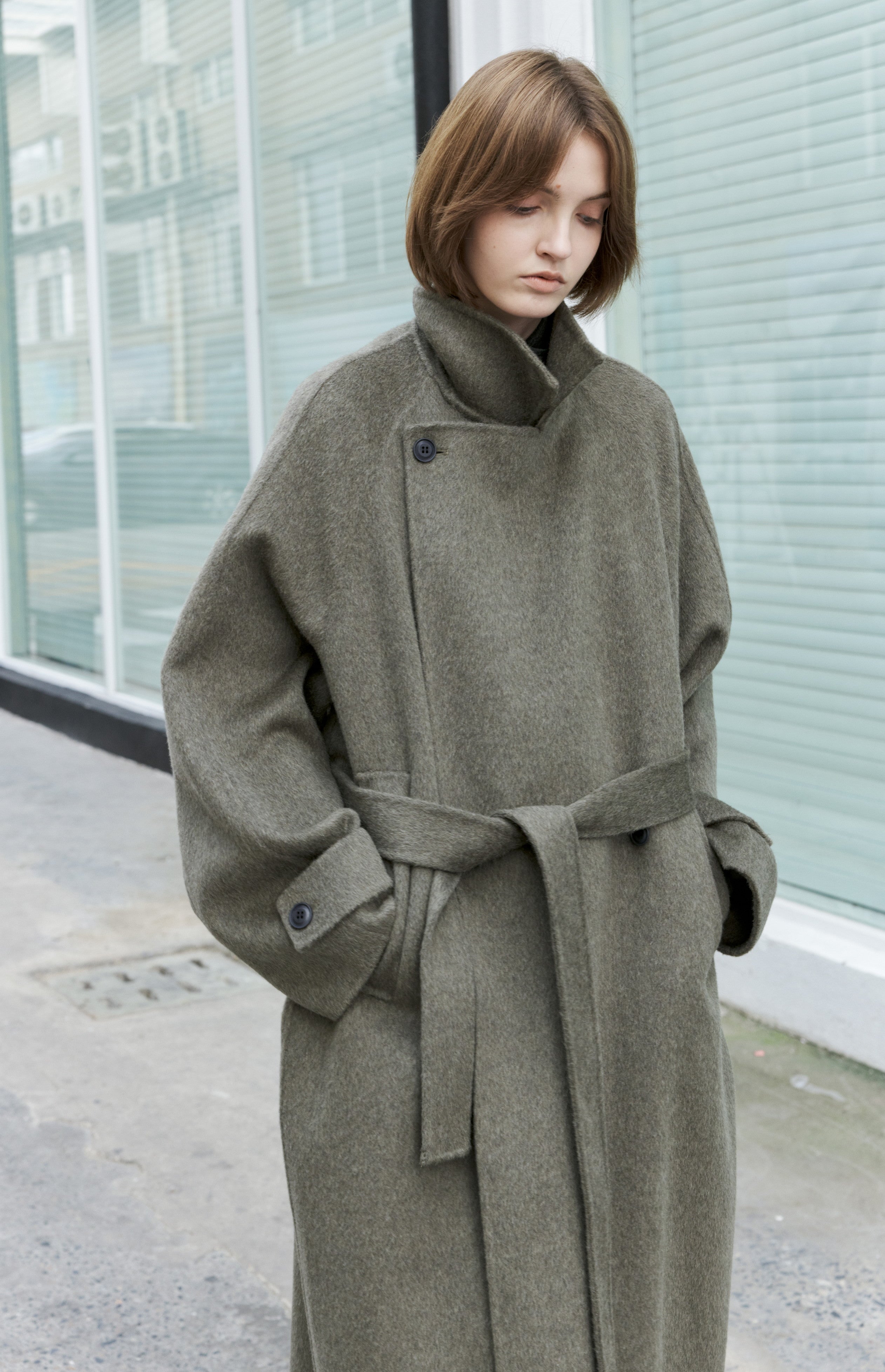 tageechita チェック柄 ロングコート　新品 TAGEECHITA / TAGEECHITA JAPAN オンラインストア