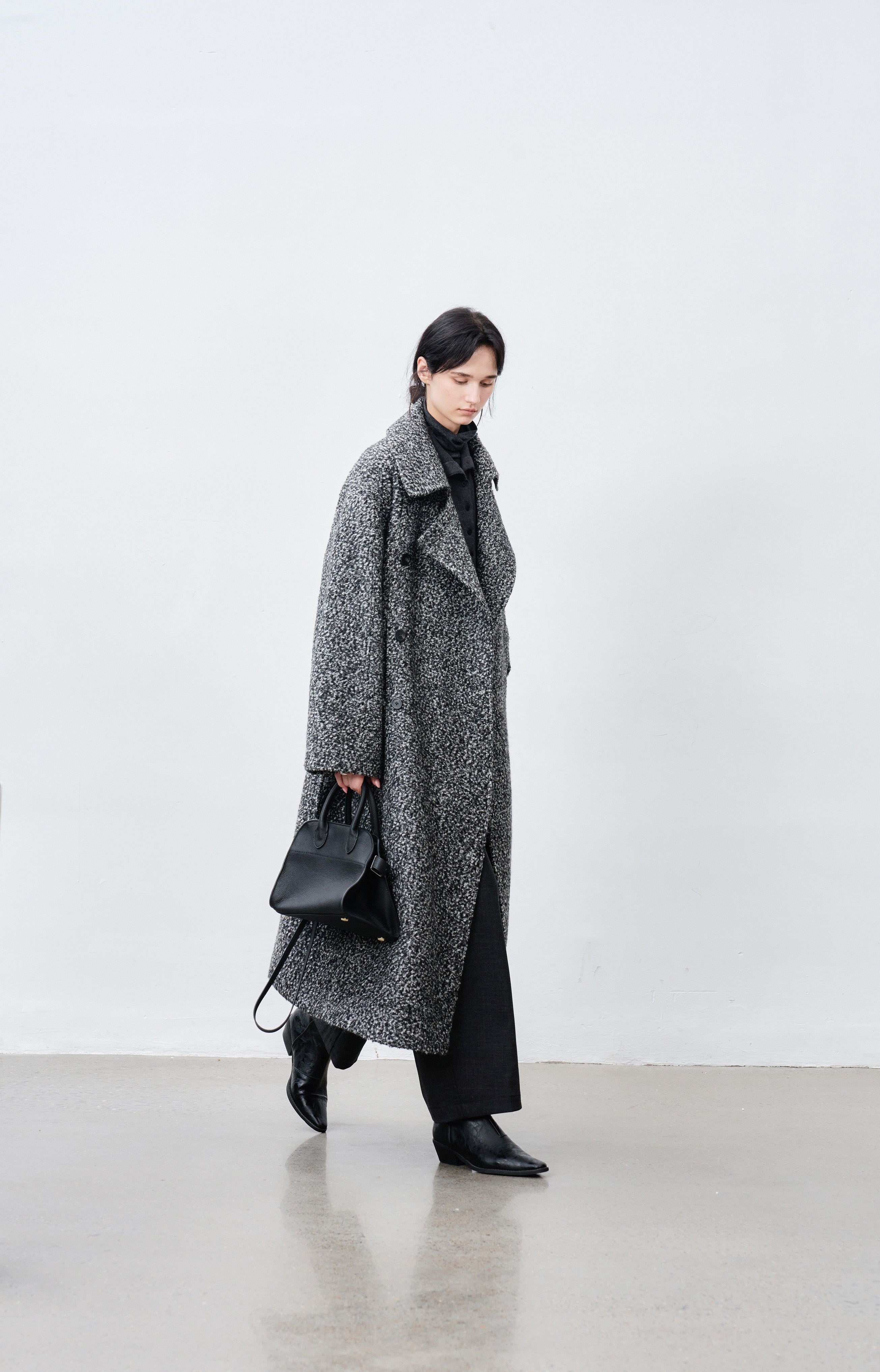 MORSE DOT WOOL COAT / 몰스닷 울 코트