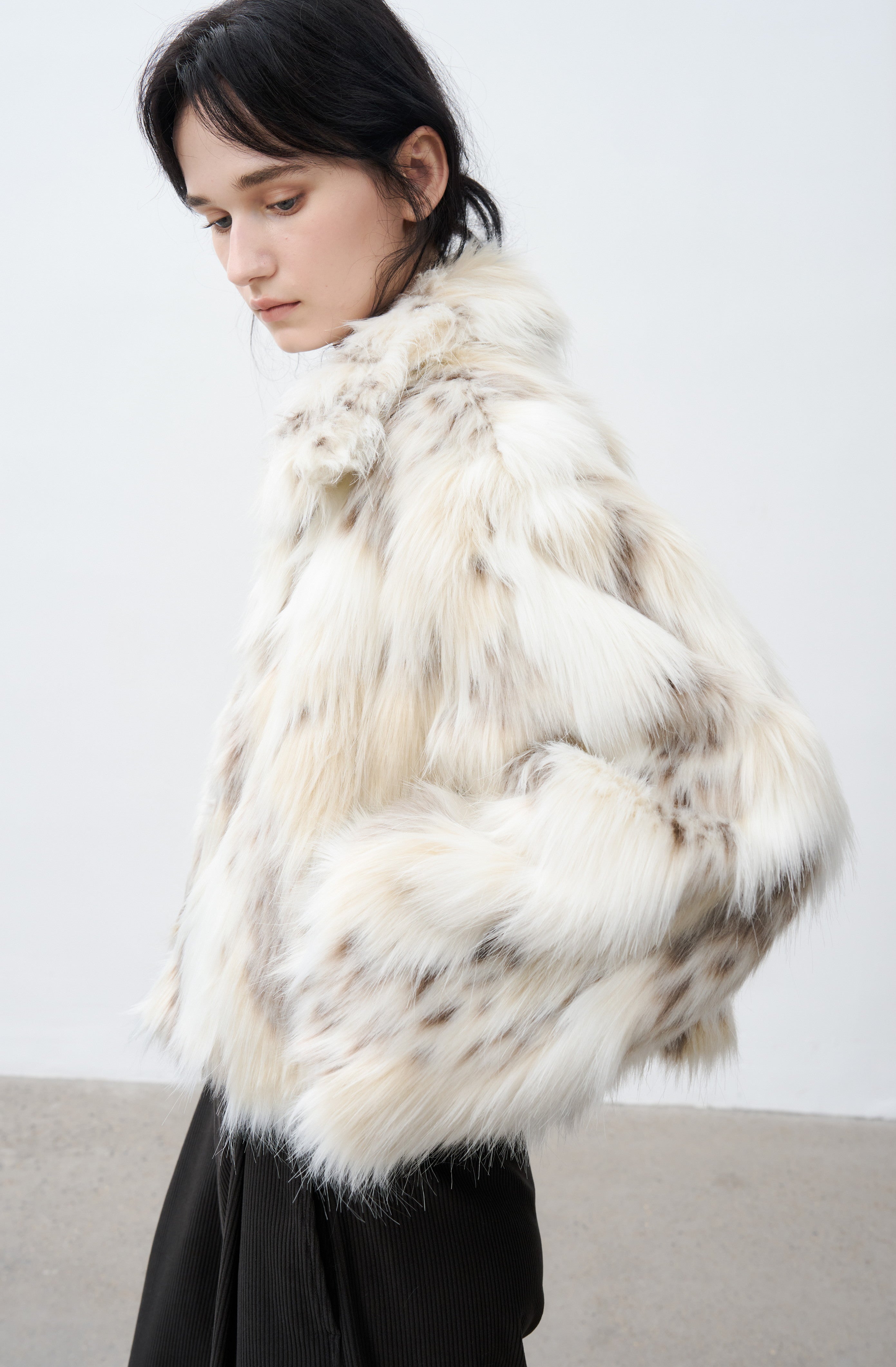 MULTI TONE FUR JACKET / マルチトーンファージャケット