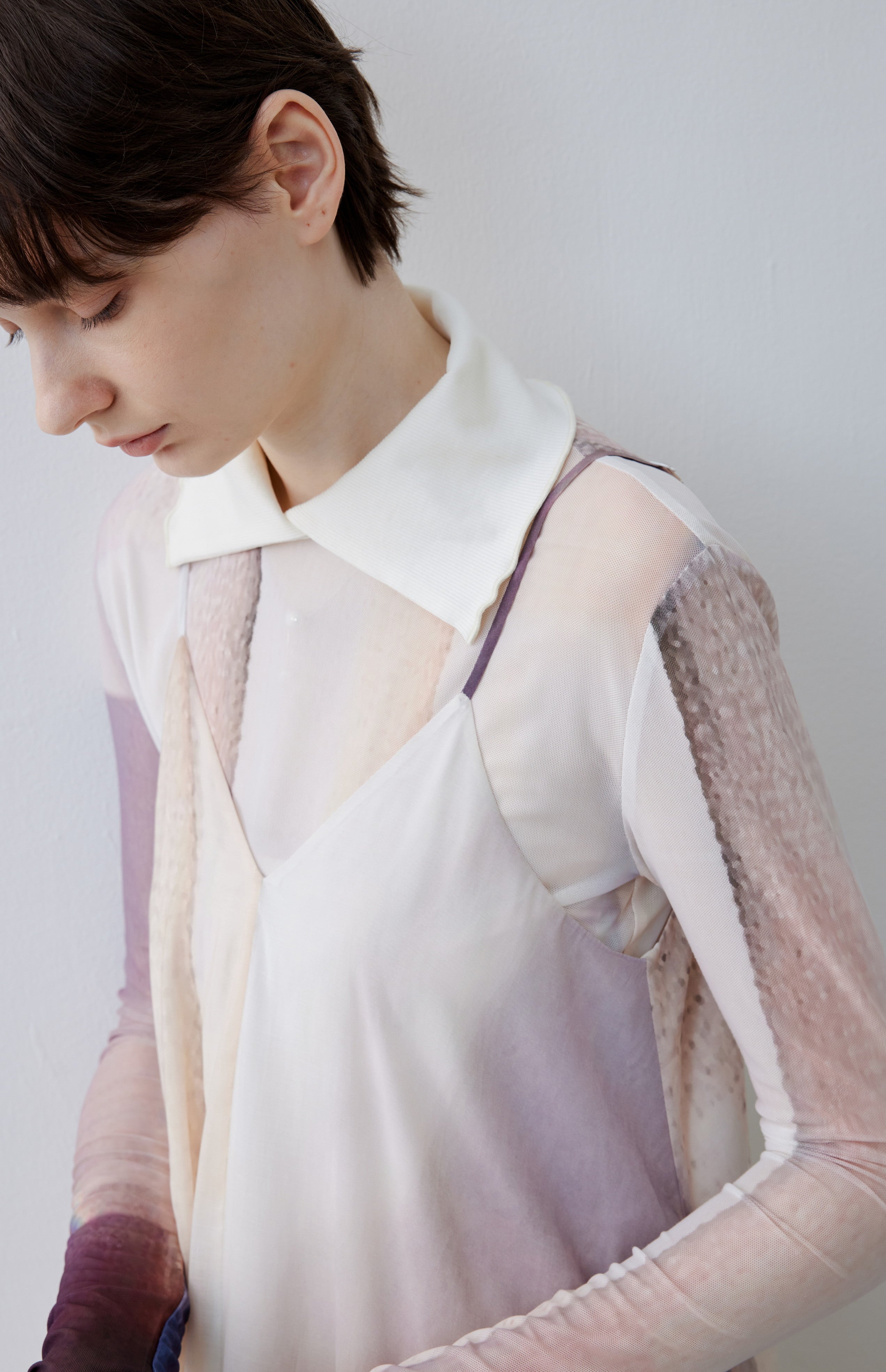 WATER COLOR SHEER TOP / ウォーターカラーシアートップ
